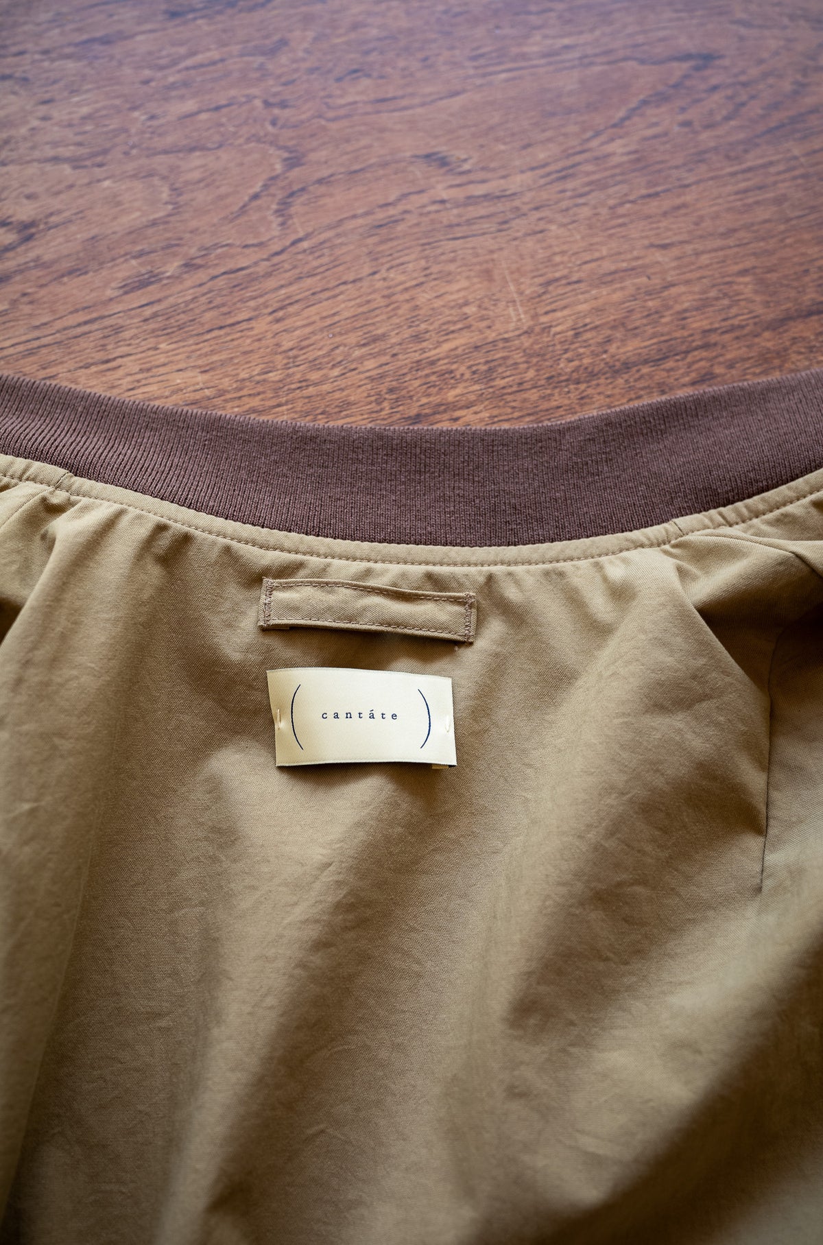 Shrunken Nylon Flight Jacket 〈MARON〉
