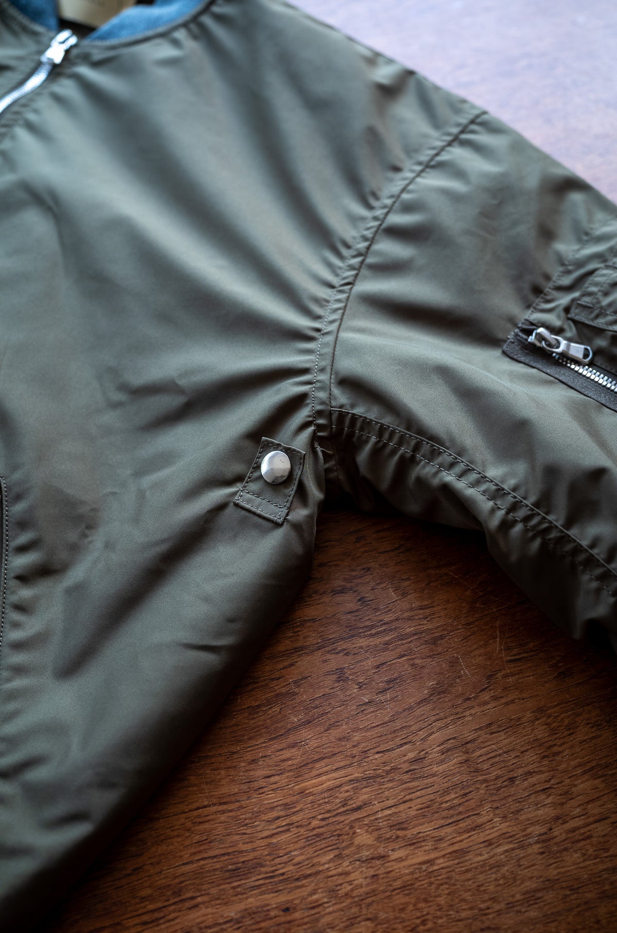 Flight Jacket 〈KHAKI〉