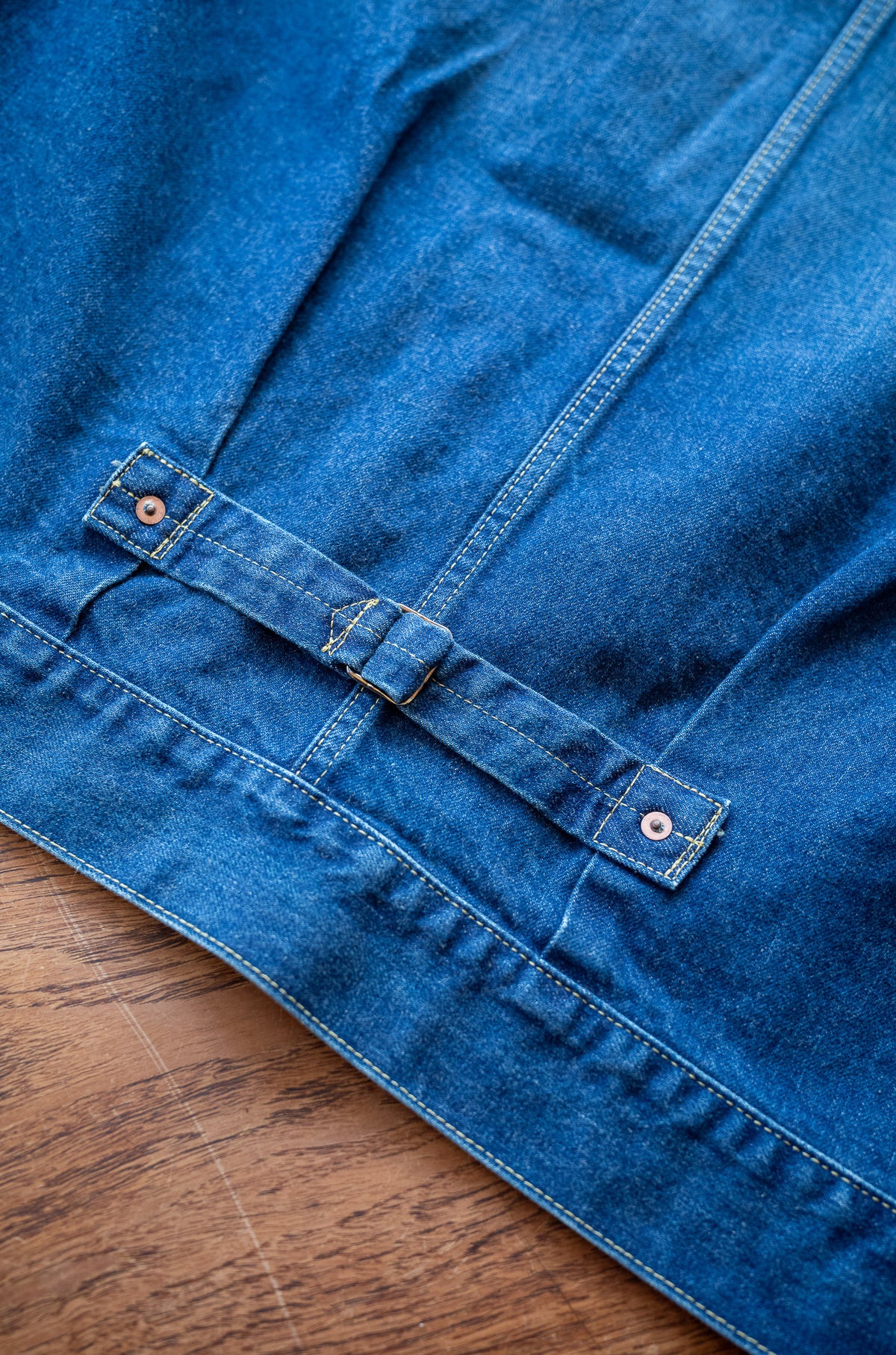 WWⅡ T-Back Jacket - VINTAGE WASH 〈DUSK INDIGO〉