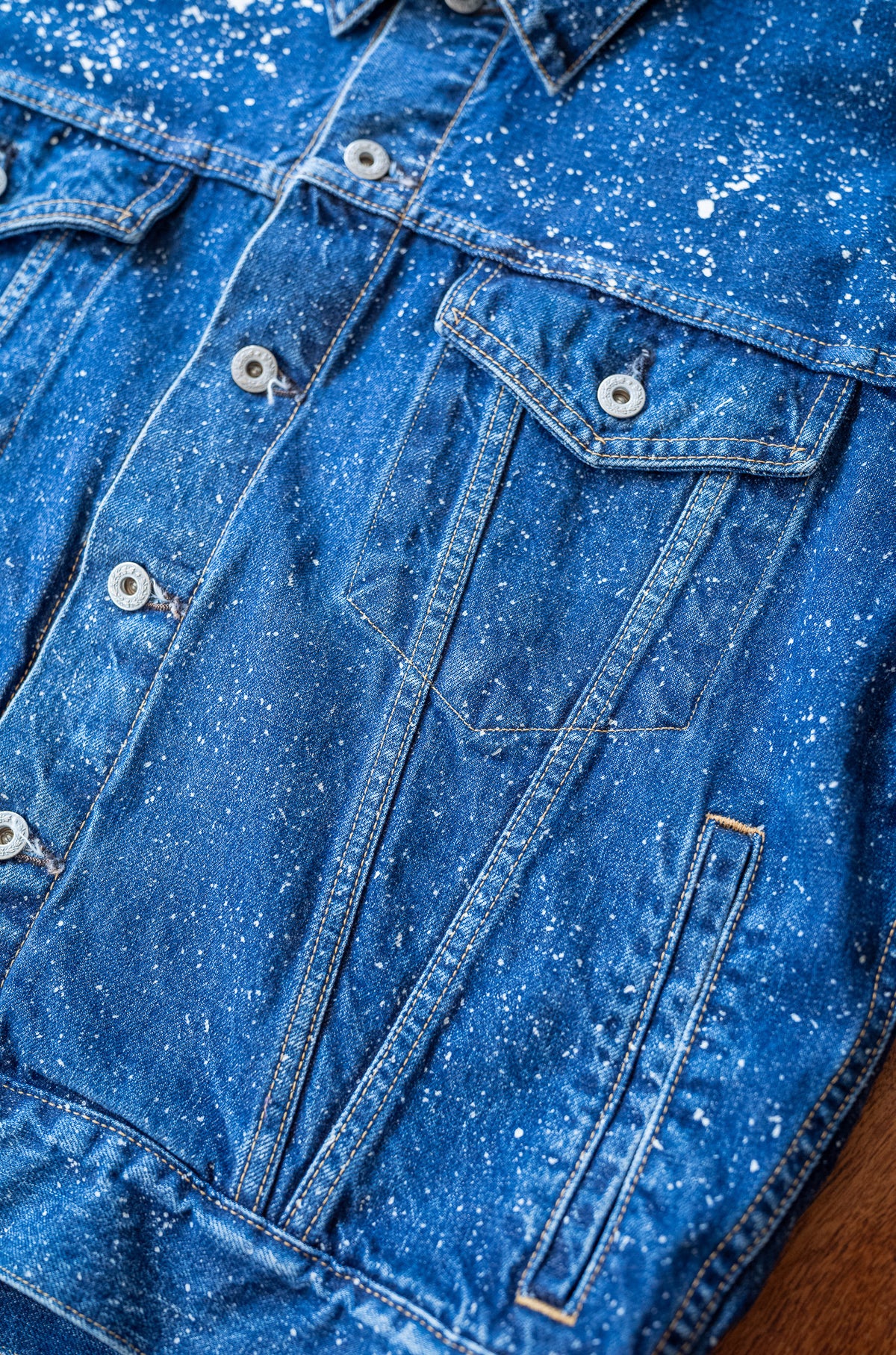 Big Trucker Jacket - GALACTIC WASH 〈GALACTIC INDIGO〉