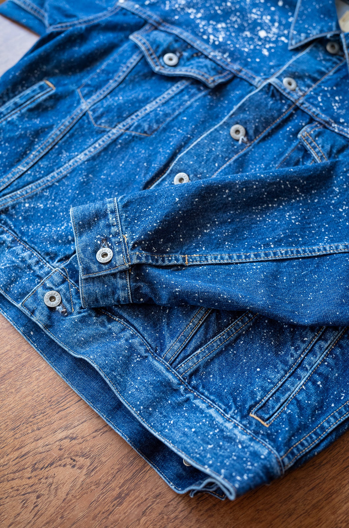 Big Trucker Jacket - GALACTIC WASH 〈GALACTIC INDIGO〉