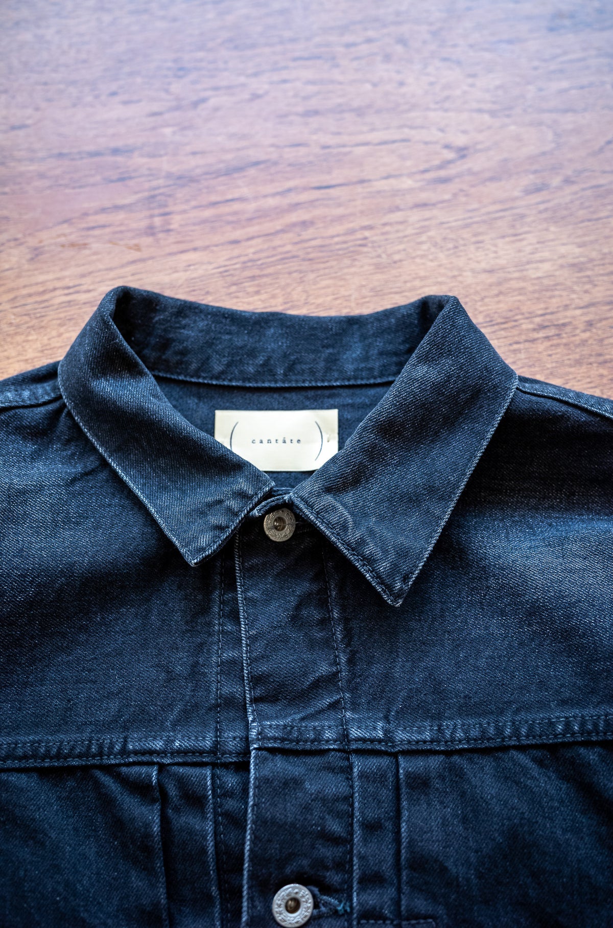 WWⅡ T-Back Jacket (VINTAGE WASH) 〔GHOST BLACK〕