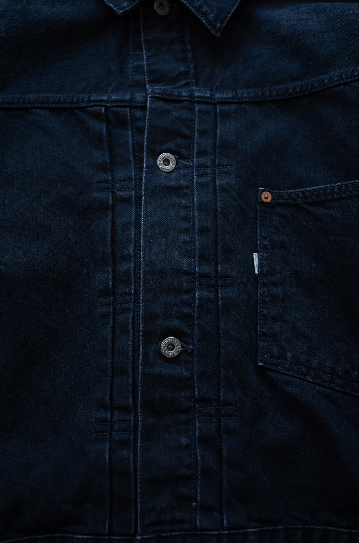 WWⅡ T-Back Jacket (VINTAGE WASH) 〔GHOST BLACK〕