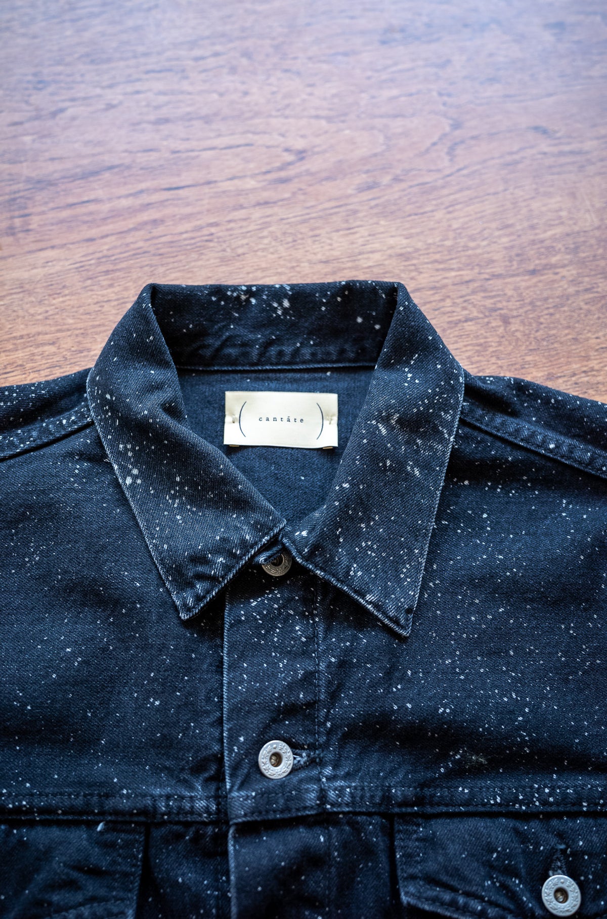 Big Trucker Jacket - GALACTIC WASH 〈GALACTIC BLACK〉