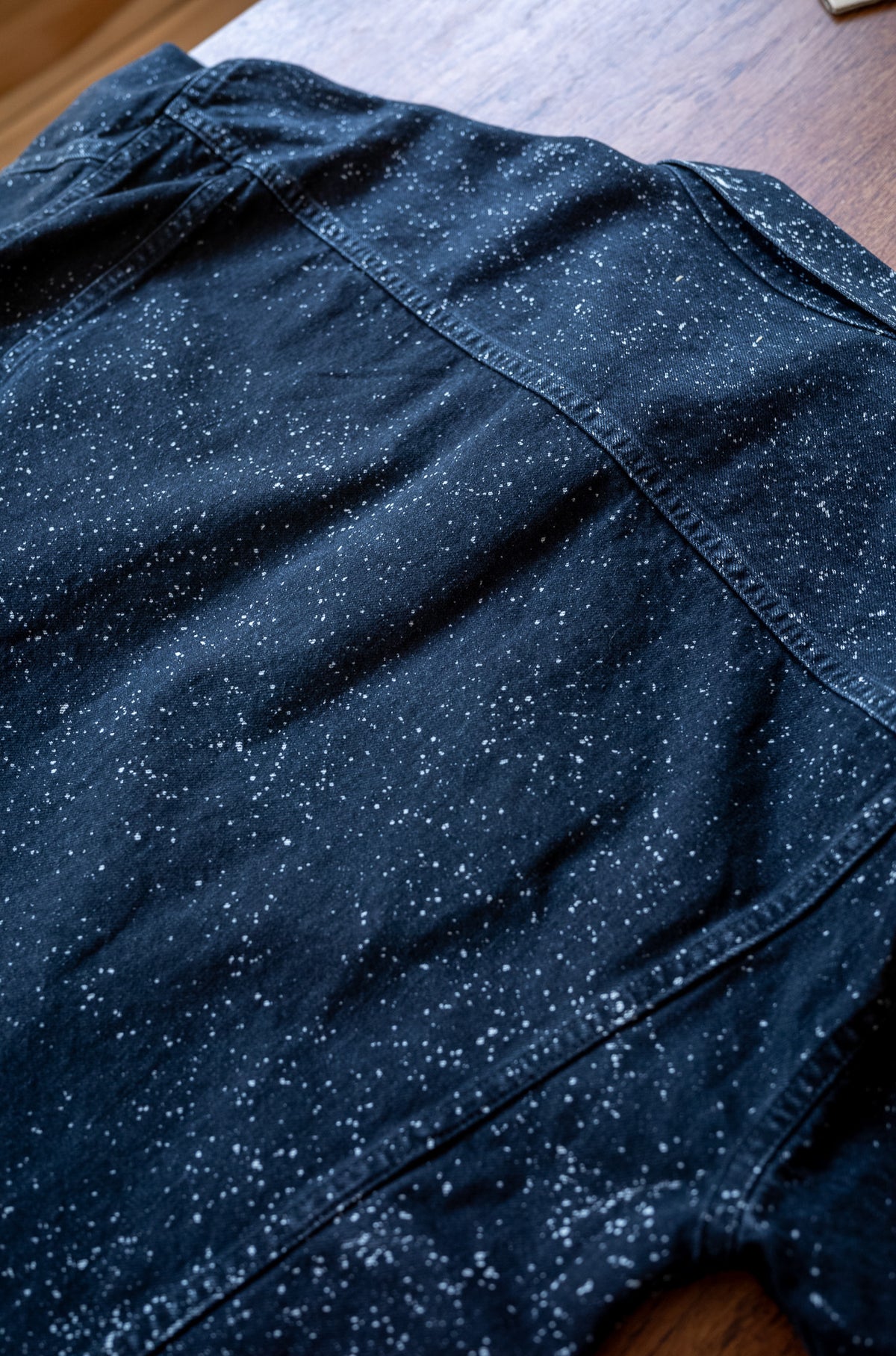 Big Trucker Jacket - GALACTIC WASH 〈GALACTIC BLACK〉