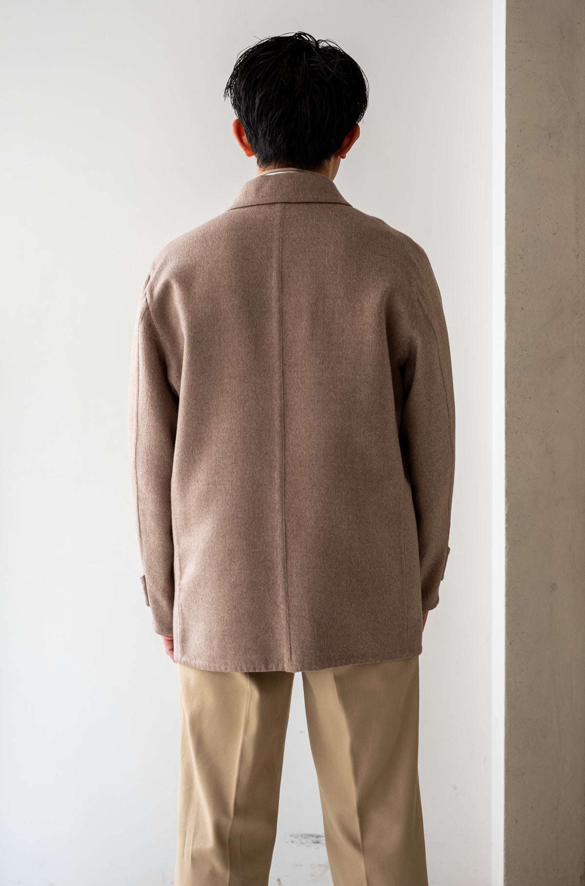 Hand Rever French Blouson〔ECRU〕