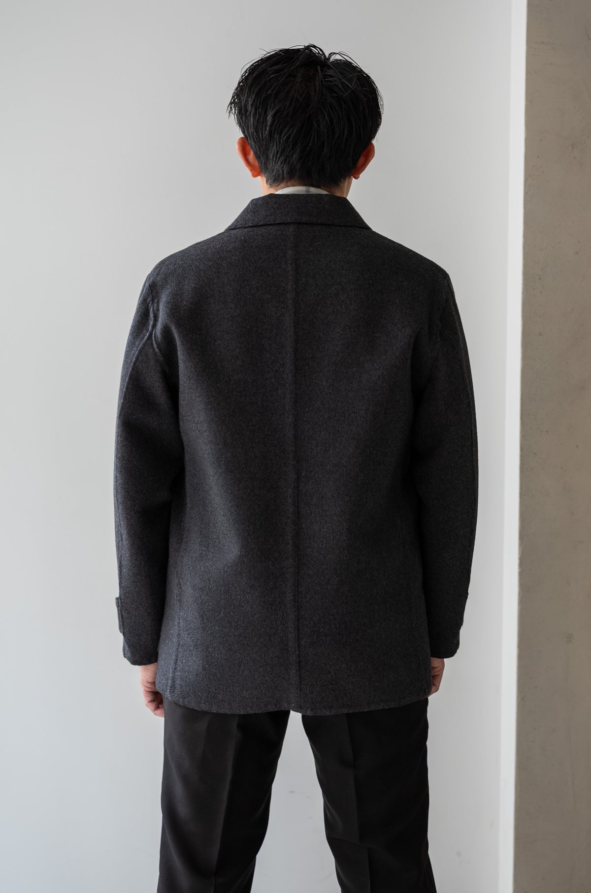 Hand Rever French Blouson 〔C/GRAY〕