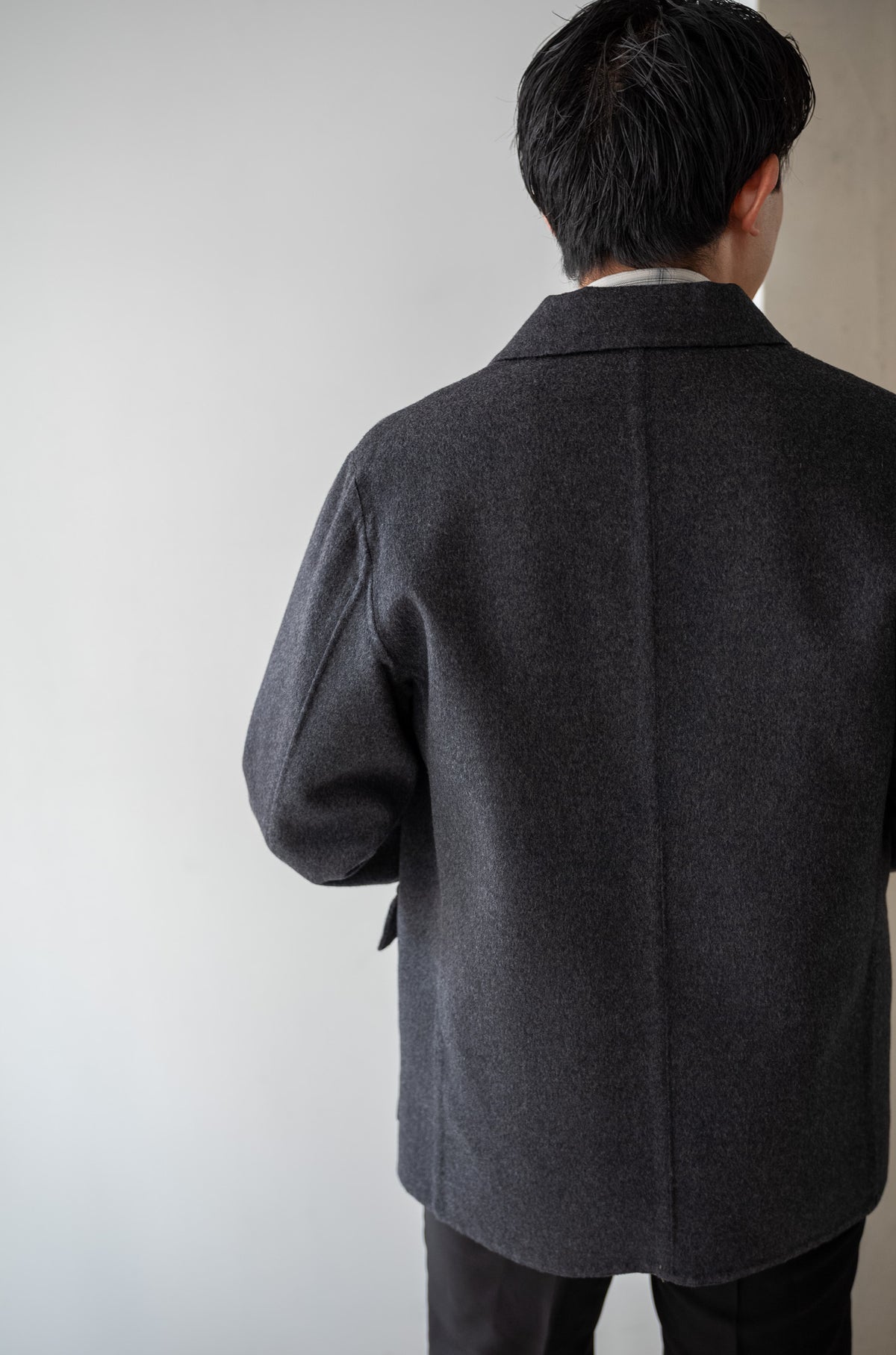 Hand Rever French Blouson 〔C/GRAY〕