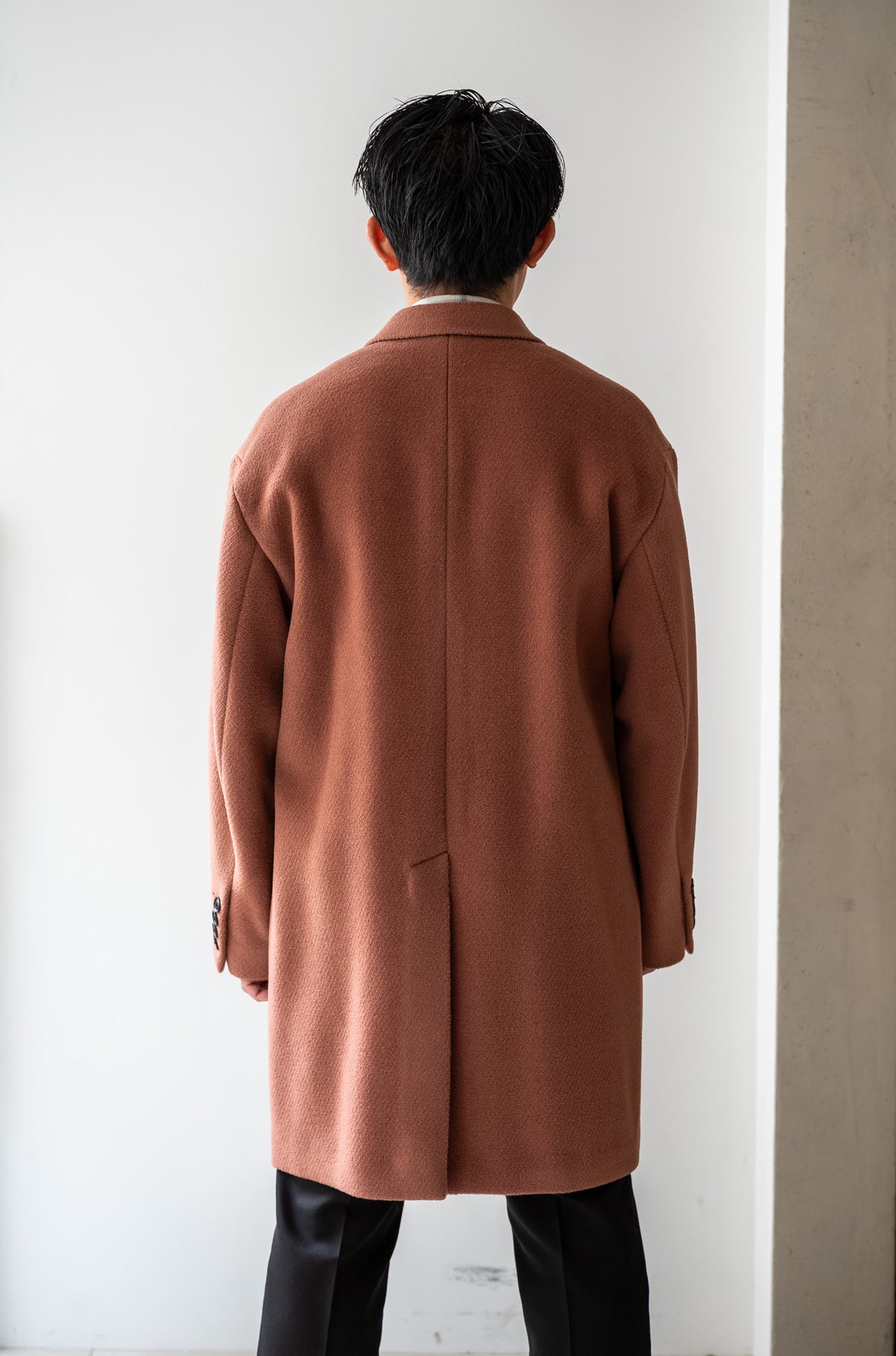 Pile Double Half Coat 〈OLD ROSE〉