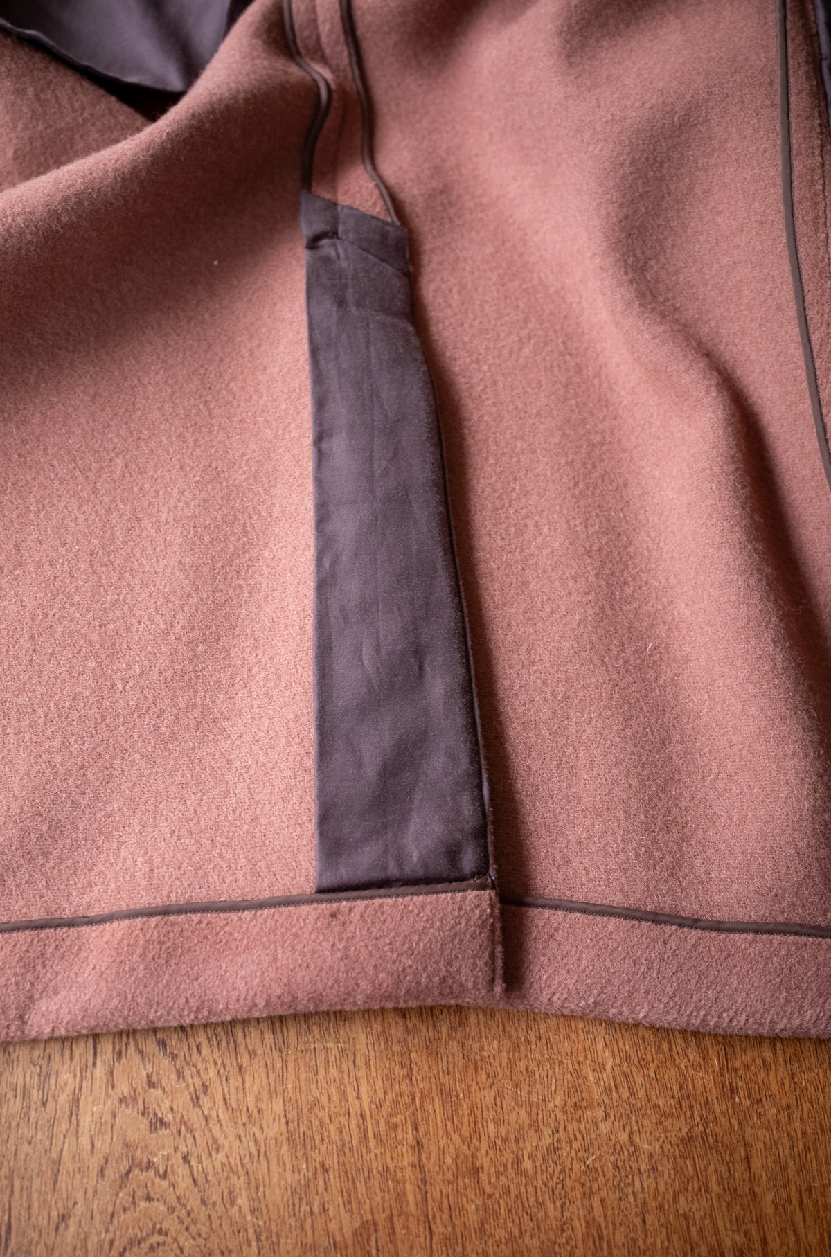 Pile Double Half Coat 〈OLD ROSE〉