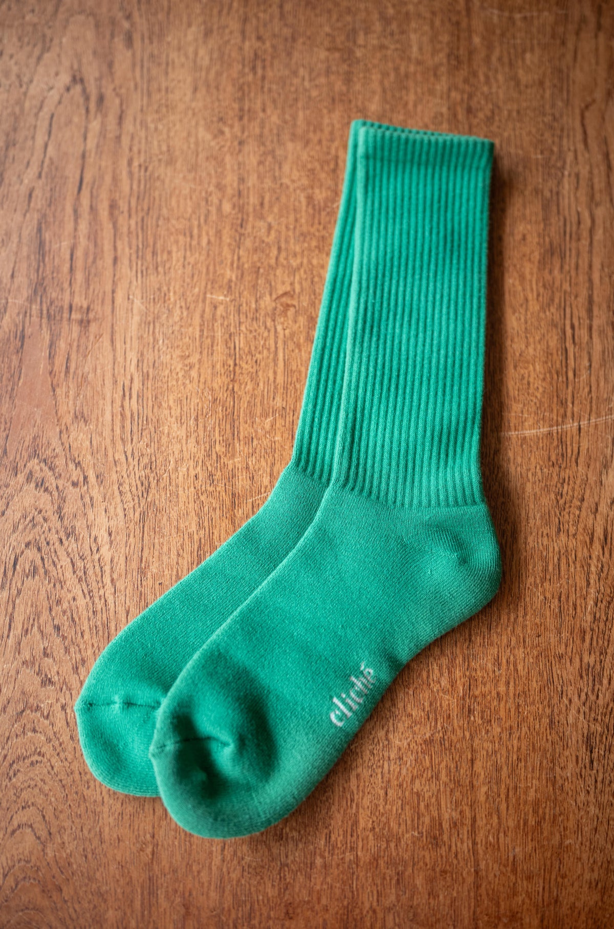 RIB SOCKS 〔GREEN〕