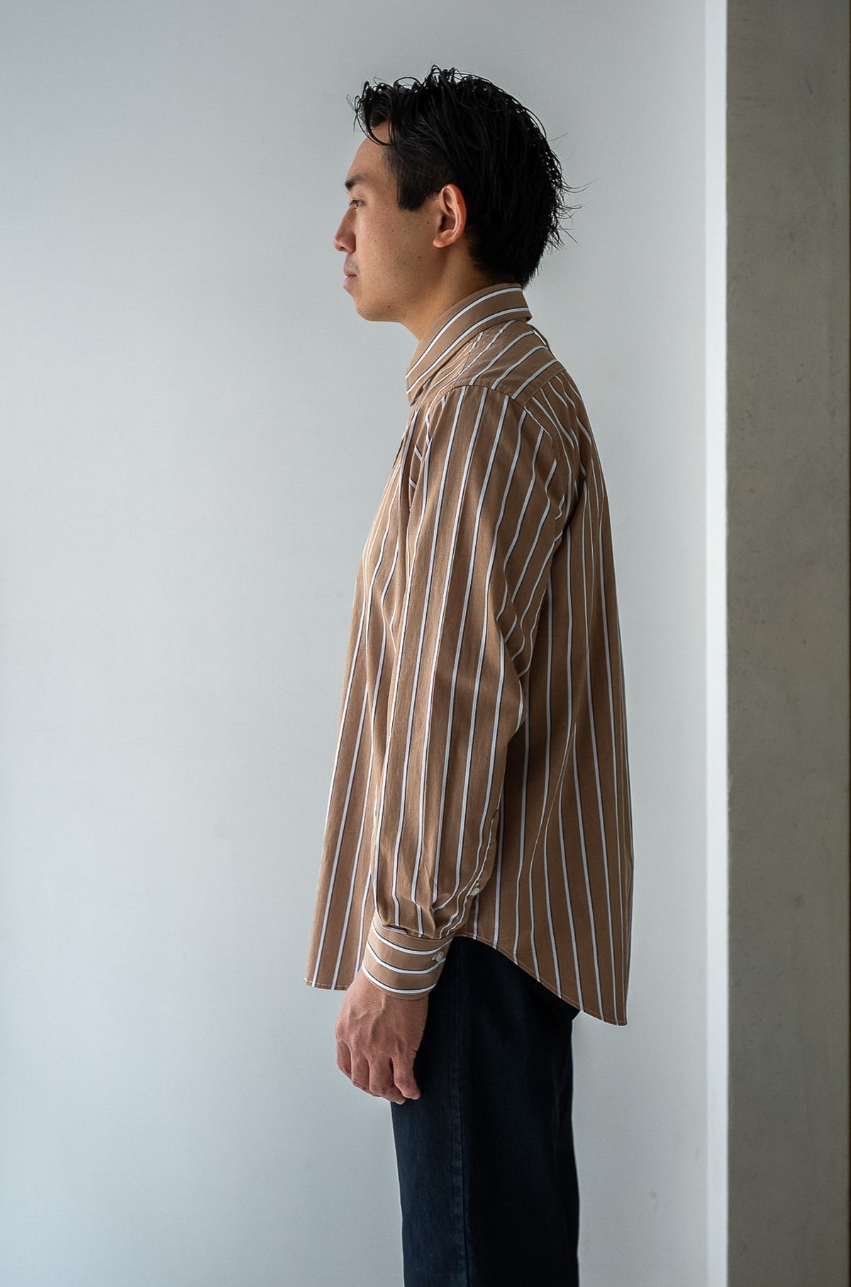 The Shirt 〈BROWN STRIPE〉