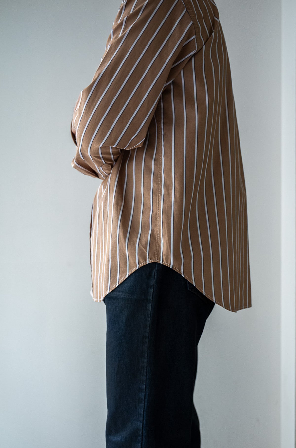 The Shirt 〈BROWN STRIPE〉