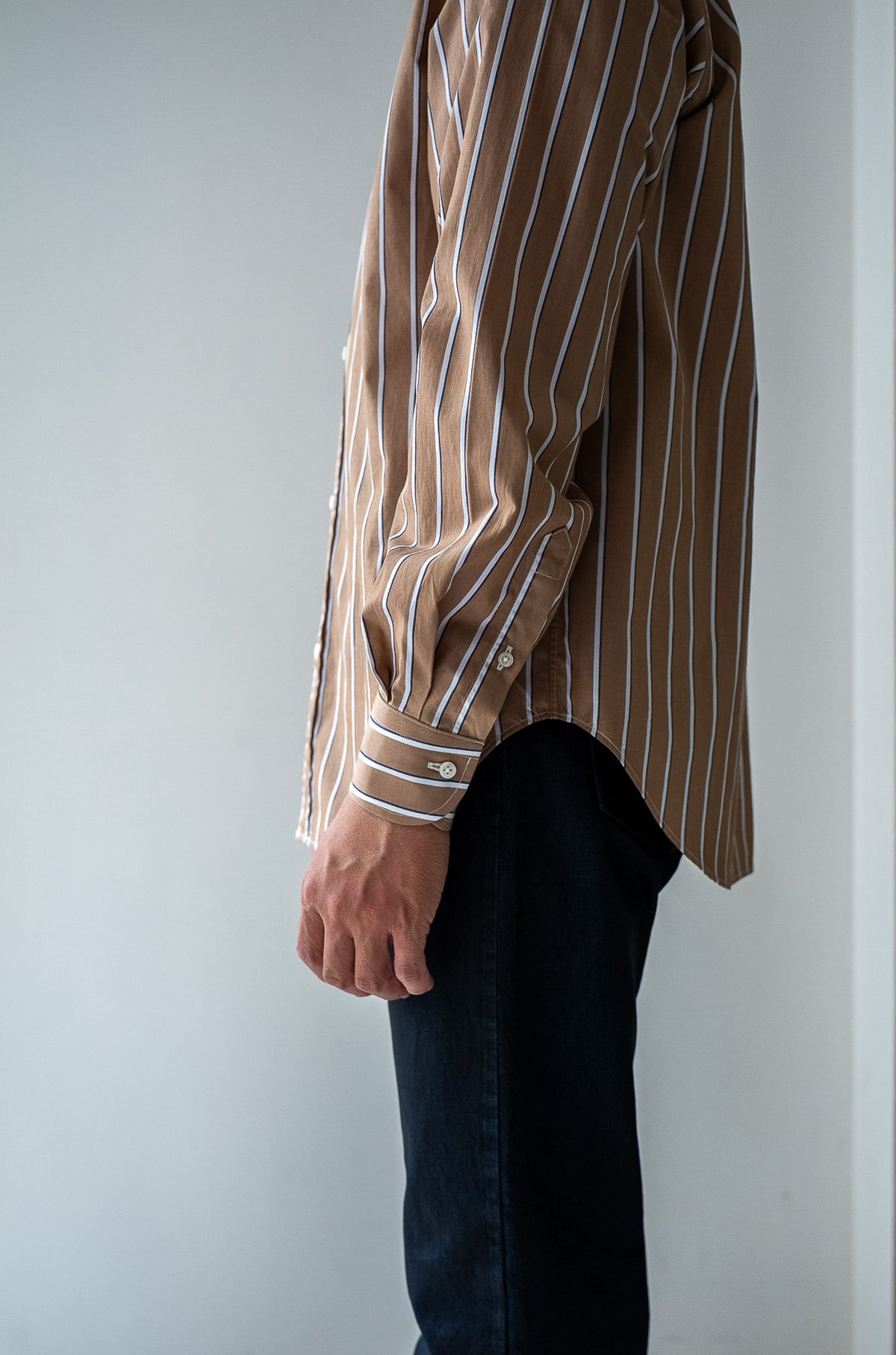 The Shirt 〈BROWN STRIPE〉
