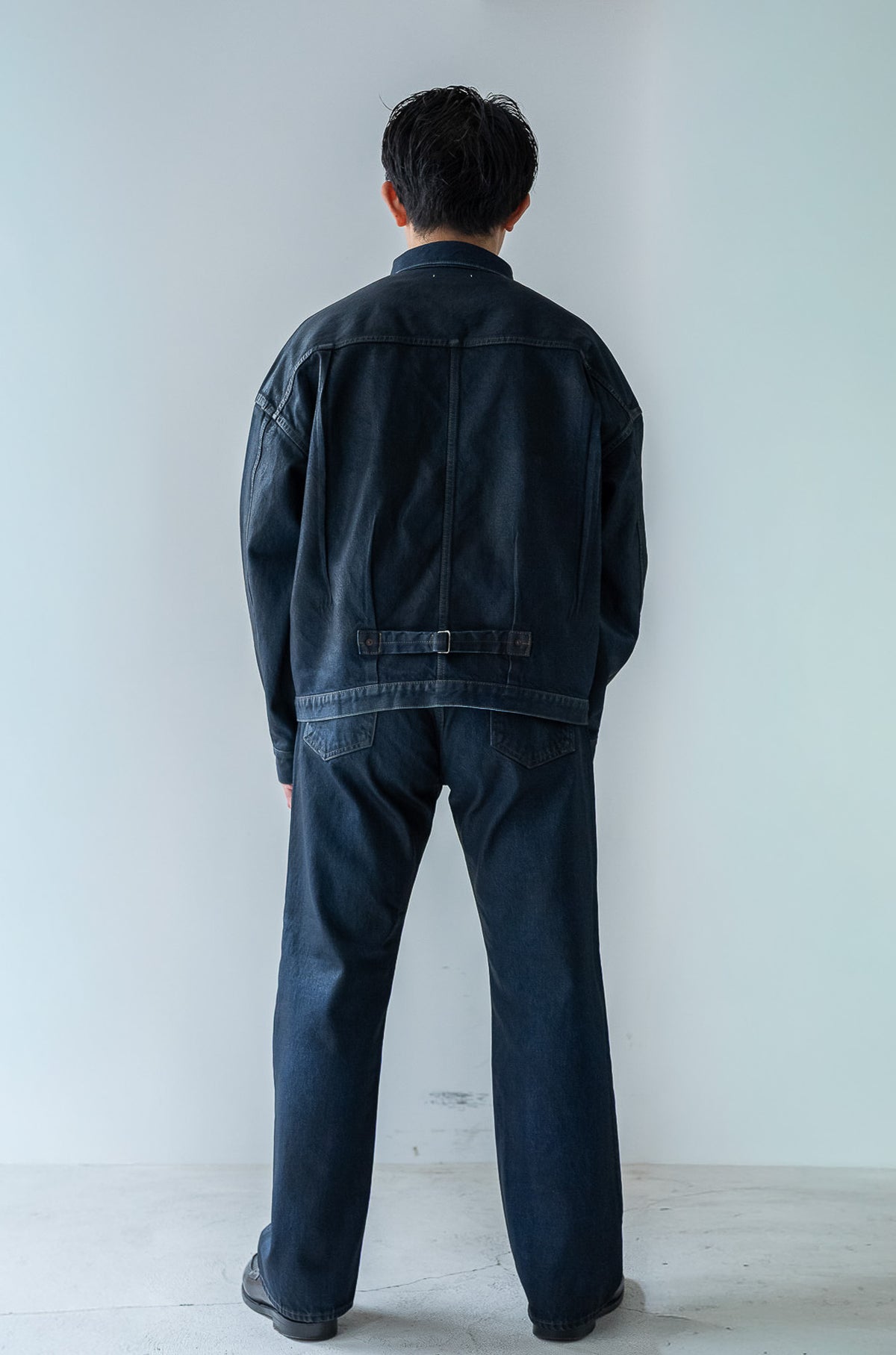 WWⅡ T-Back Jacket 〈WAXED INDIGO〉