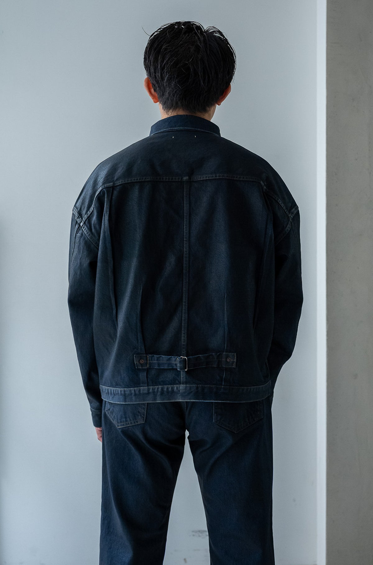 WWⅡ T-Back Jacket 〈WAXED INDIGO〉