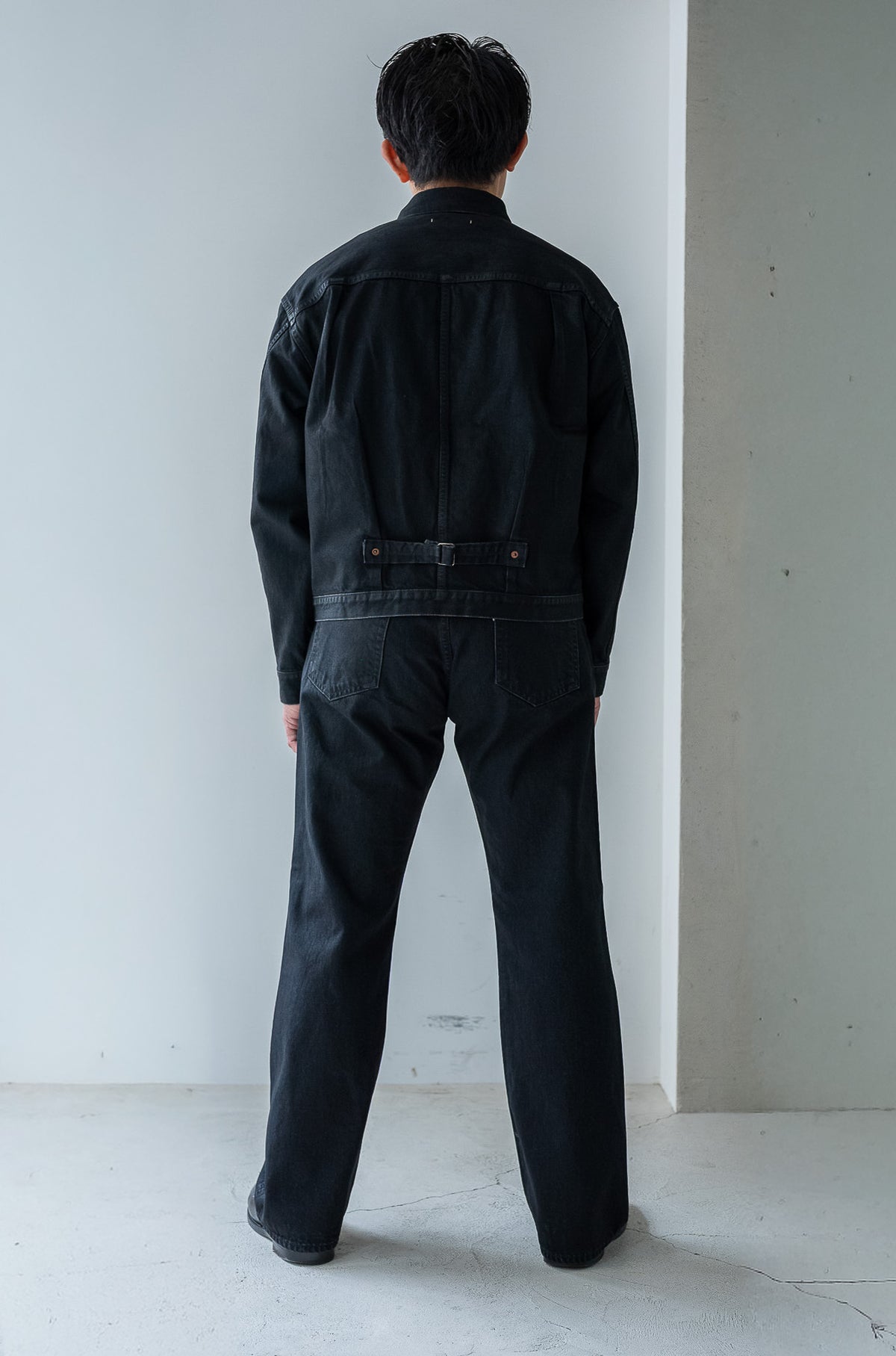 WWⅡ T-Back Jacket 〈WAXED BLACK〉