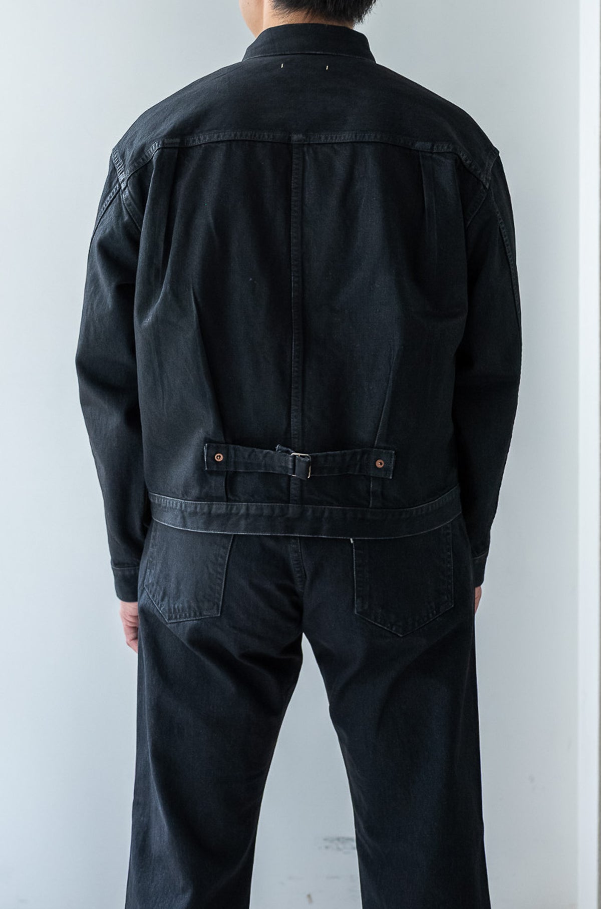 WWⅡ T-Back Jacket 〈WAXED BLACK〉
