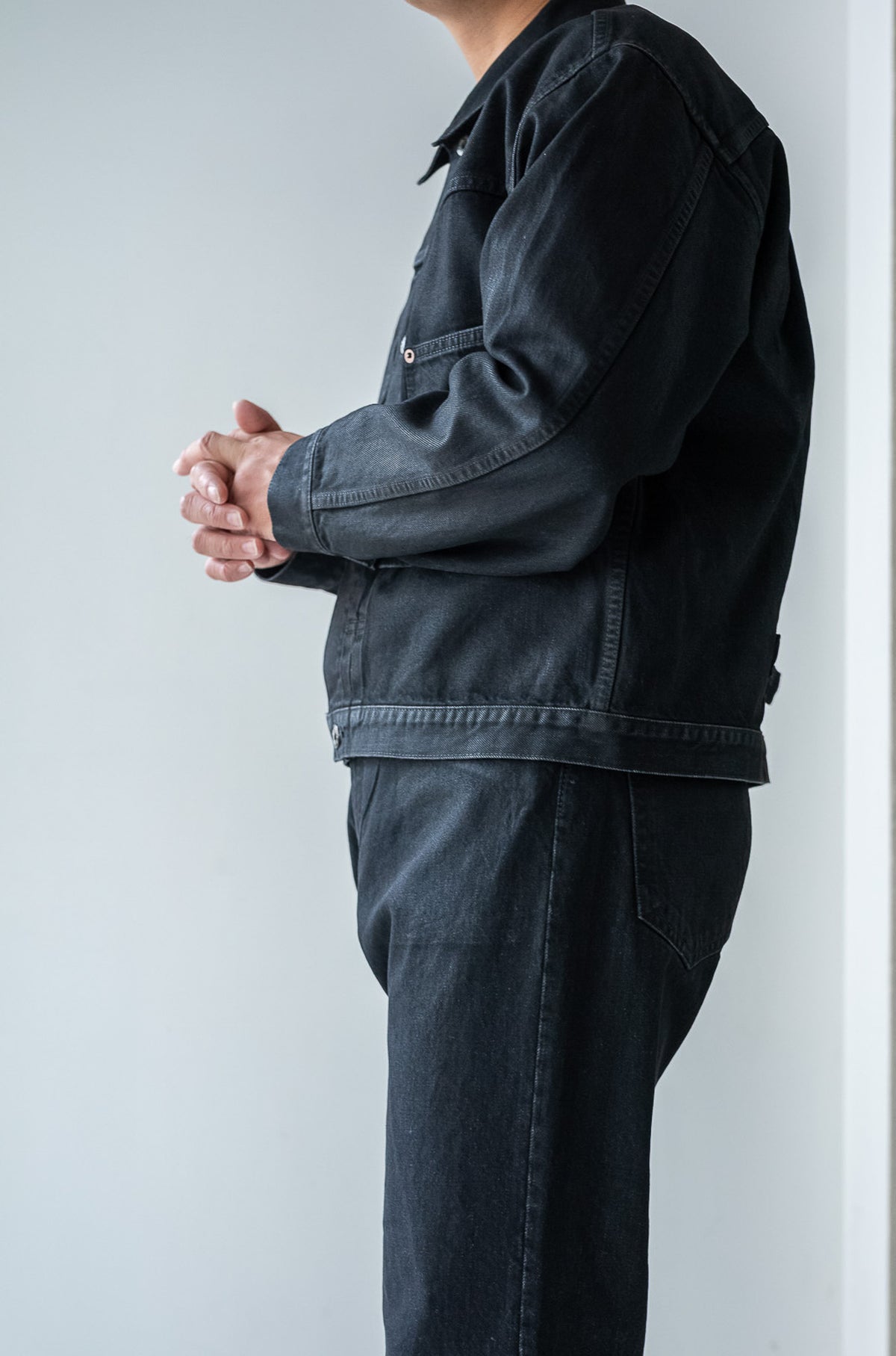 WWⅡ T-Back Jacket 〈WAXED BLACK〉