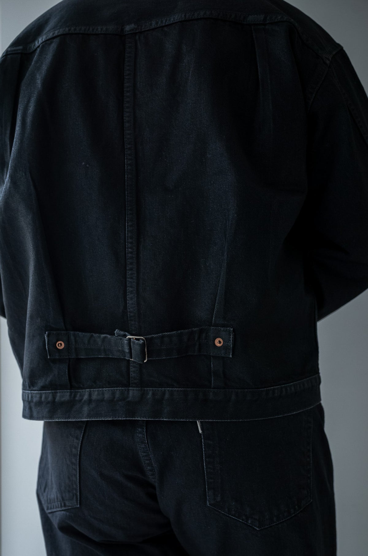 WWⅡ T-Back Jacket 〈WAXED BLACK〉