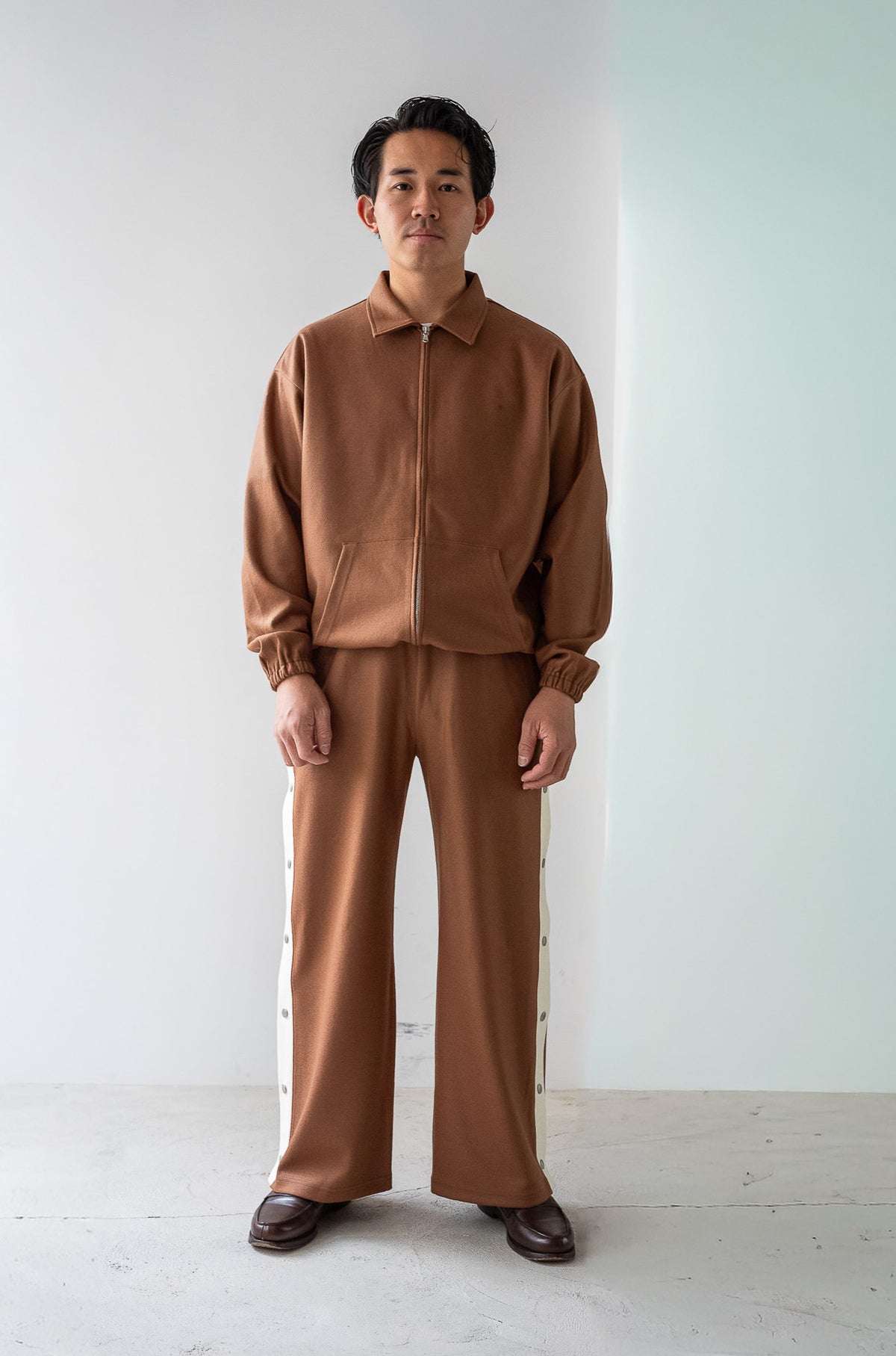Wool Zip Blouson 〈FAUVE〉