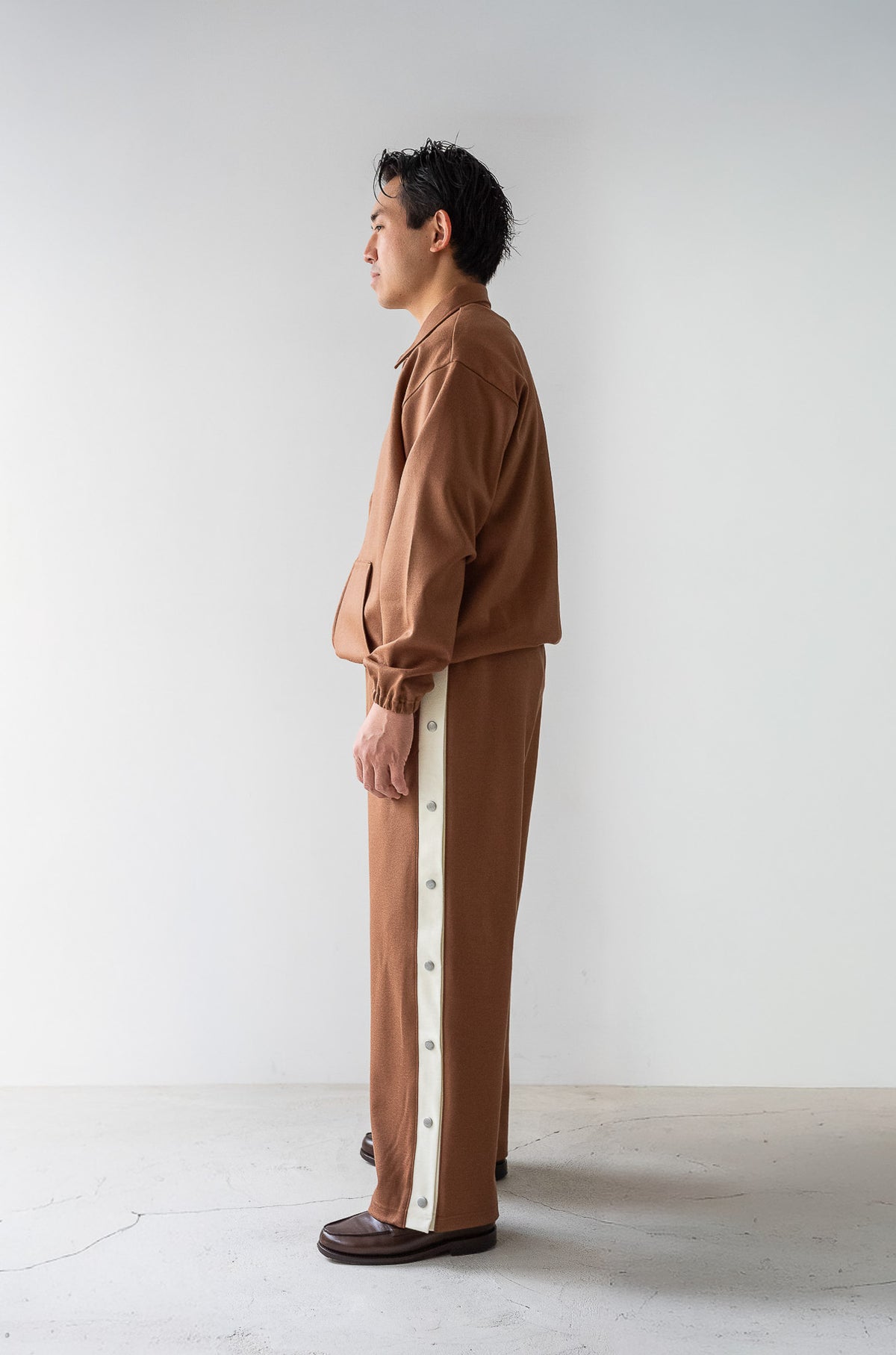 Wool Zip Blouson 〈FAUVE〉