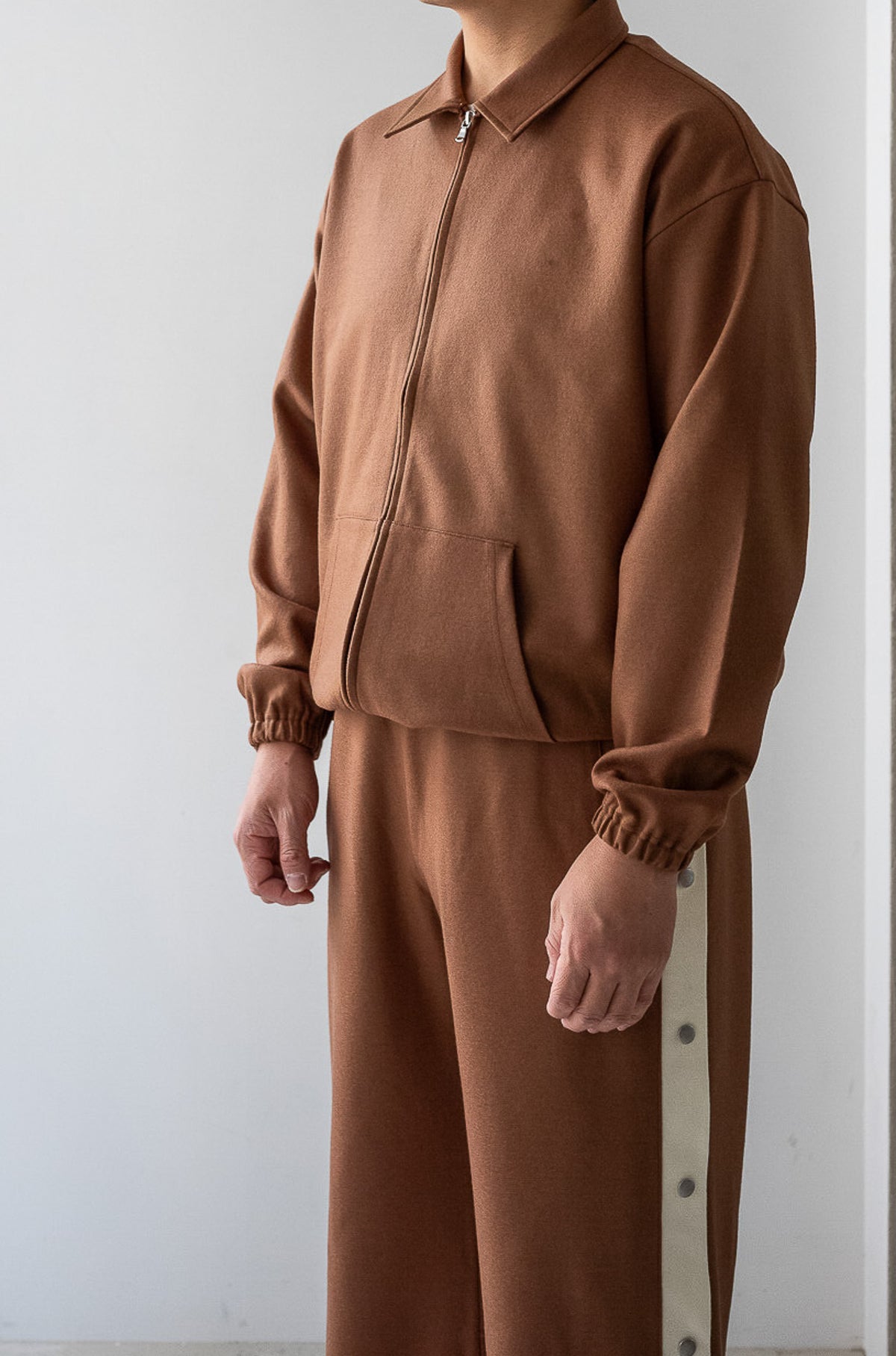 Wool Zip Blouson 〈FAUVE〉