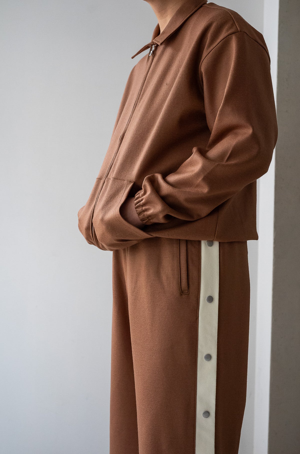 Wool Zip Blouson 〈FAUVE〉