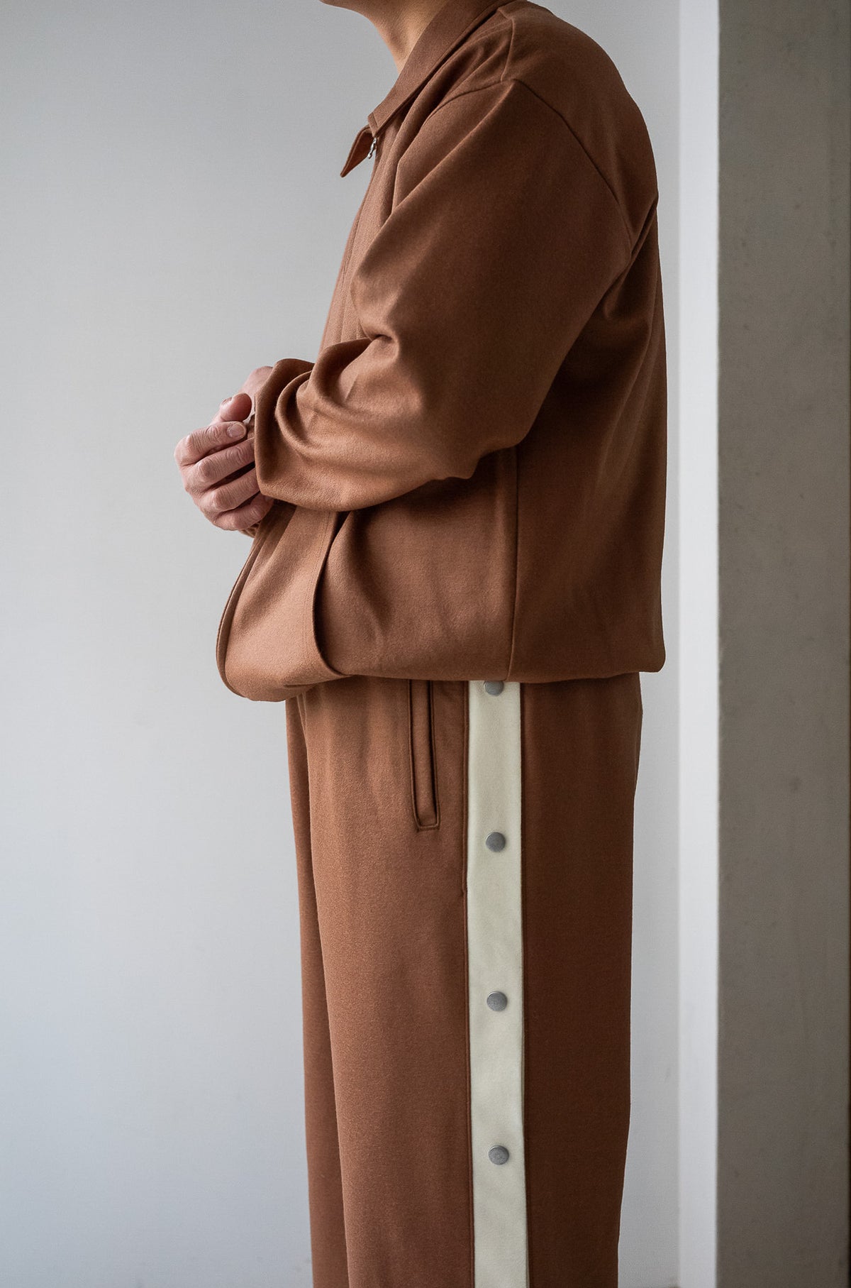 Wool Zip Blouson 〈FAUVE〉