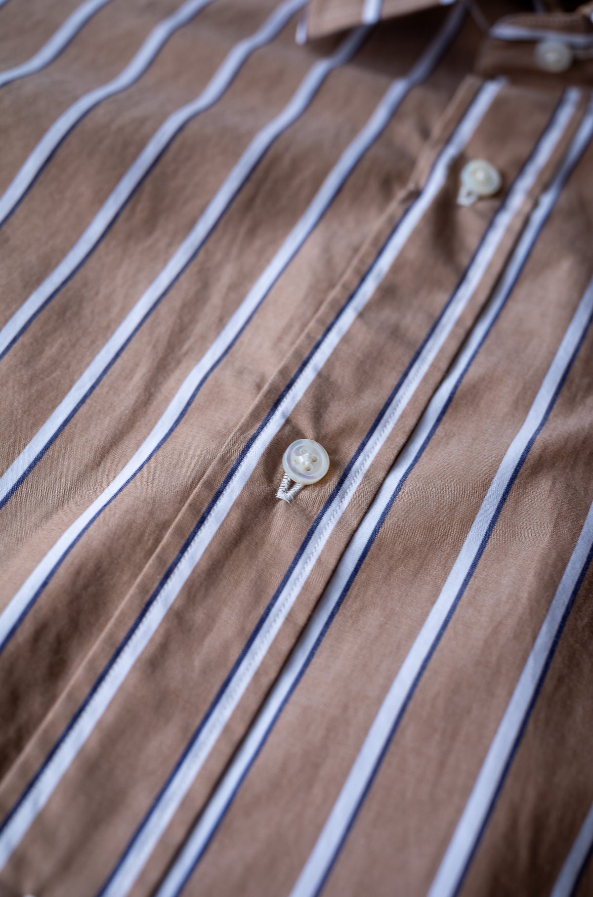 The Shirt 〈BROWN STRIPE〉