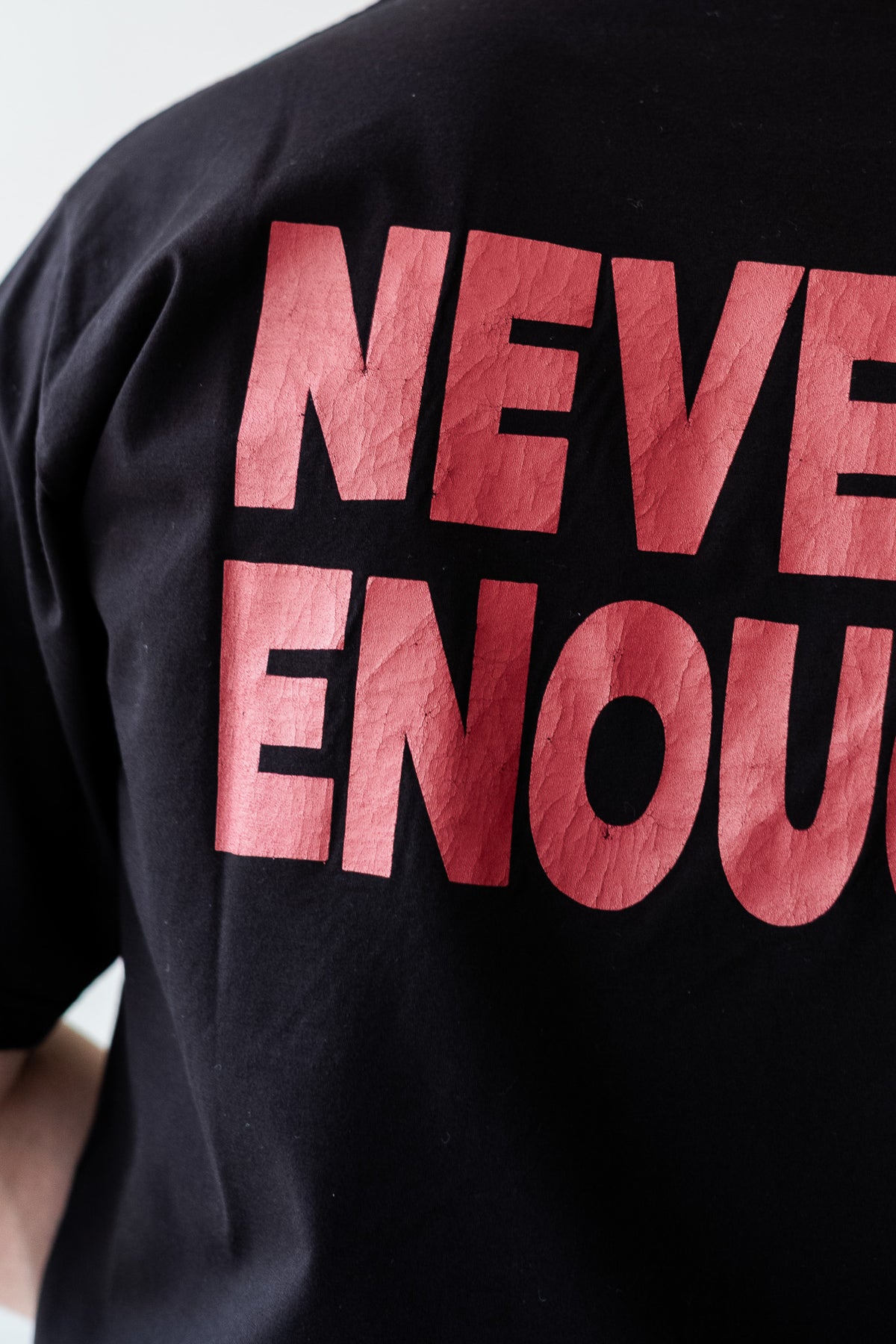 WORLD IS YOURS Tee - Block Letter 〈BLACK〉
