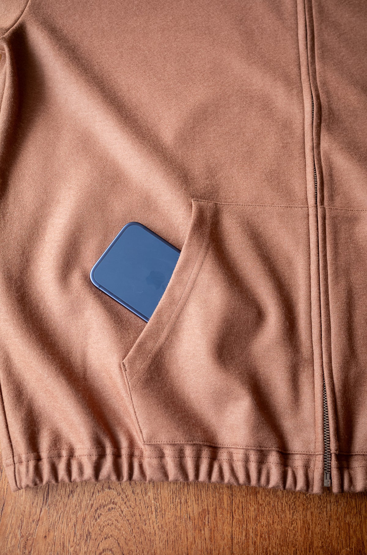 Wool Zip Blouson 〈FAUVE〉