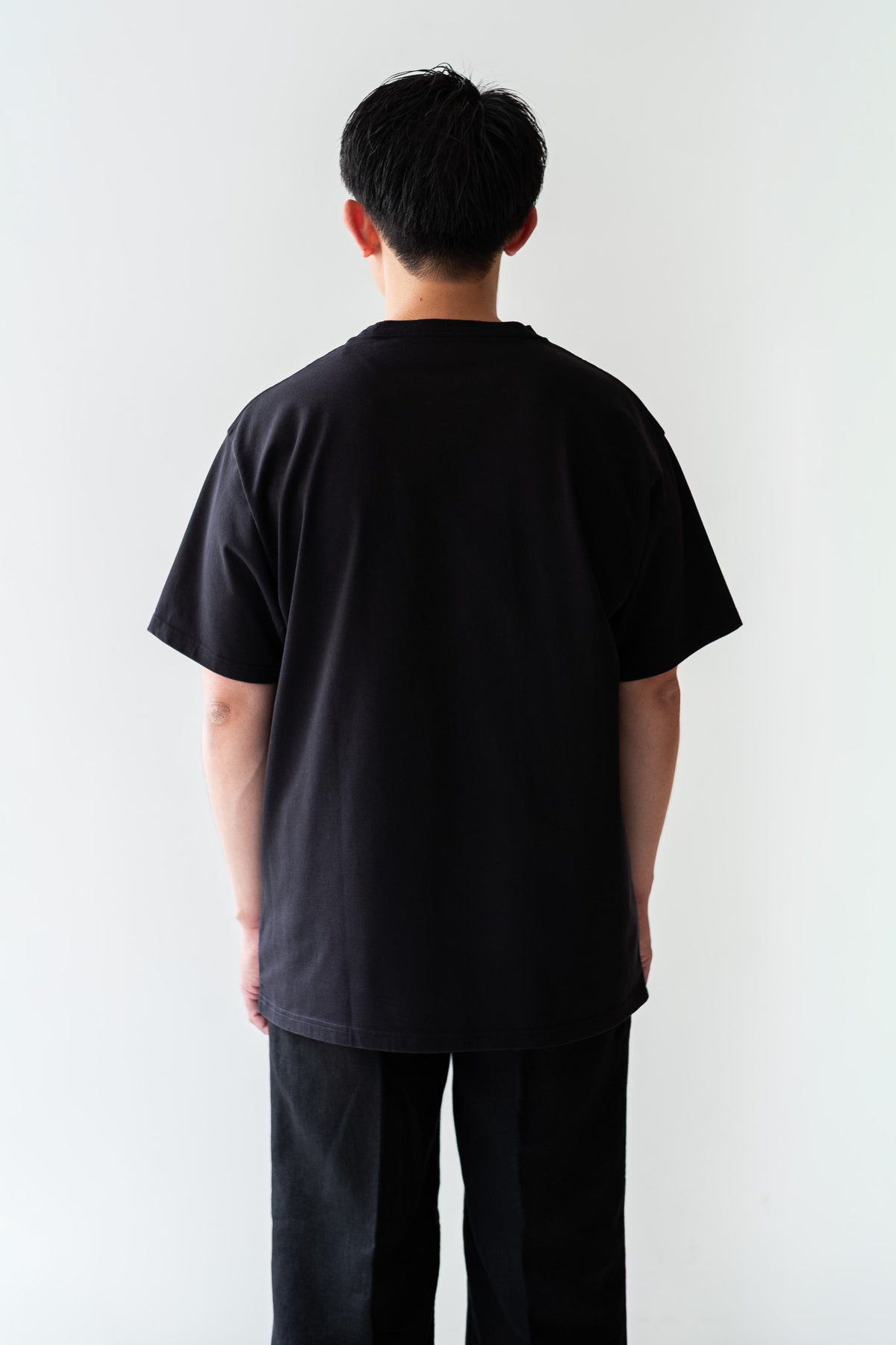 Essential Heavy S/S Tee 〈BLACK〉