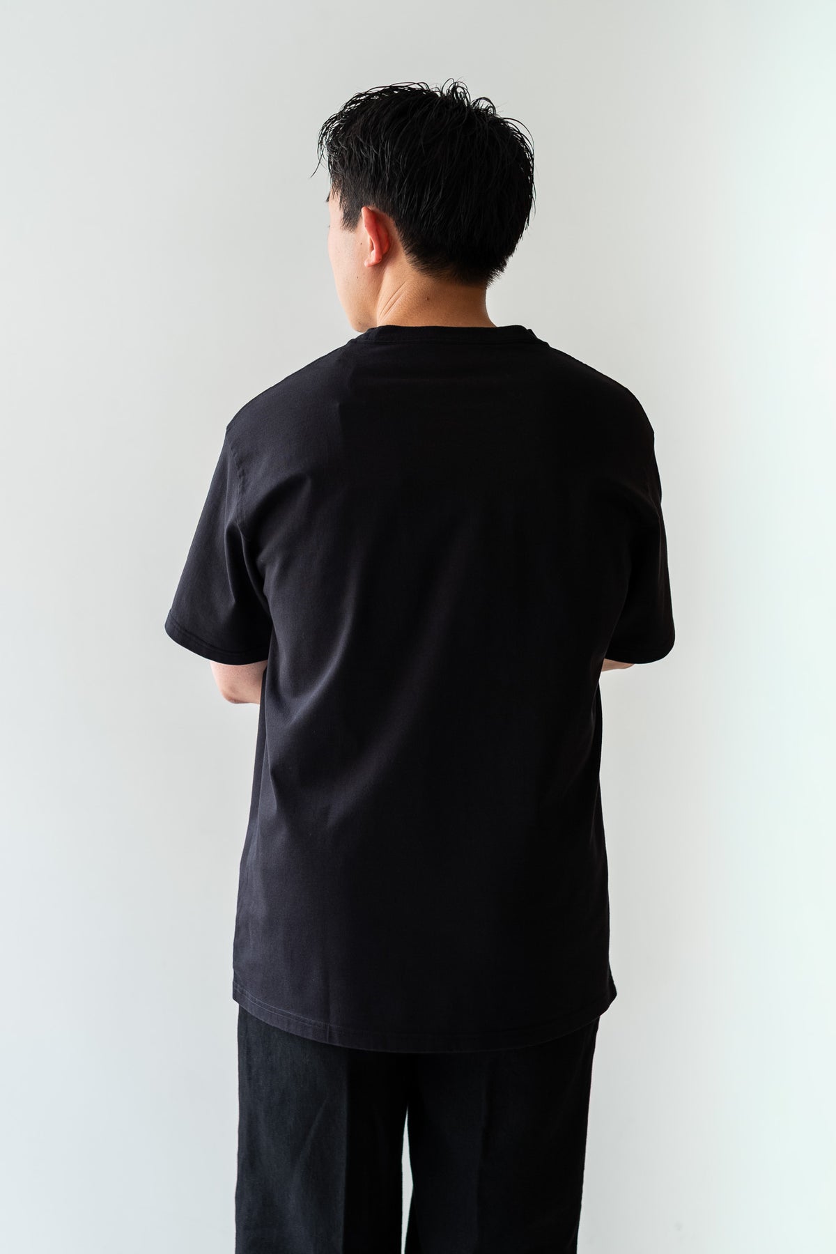 Essential Heavy S/S Tee 〈BLACK〉