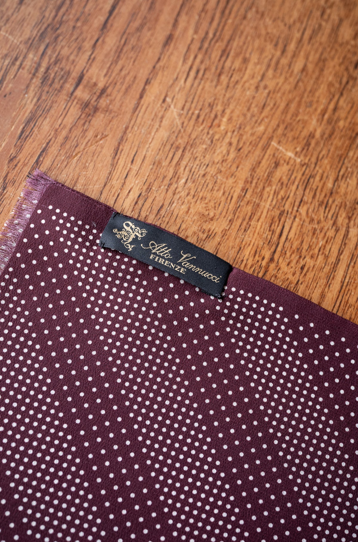 Scarf 〈BURGUNDY〉