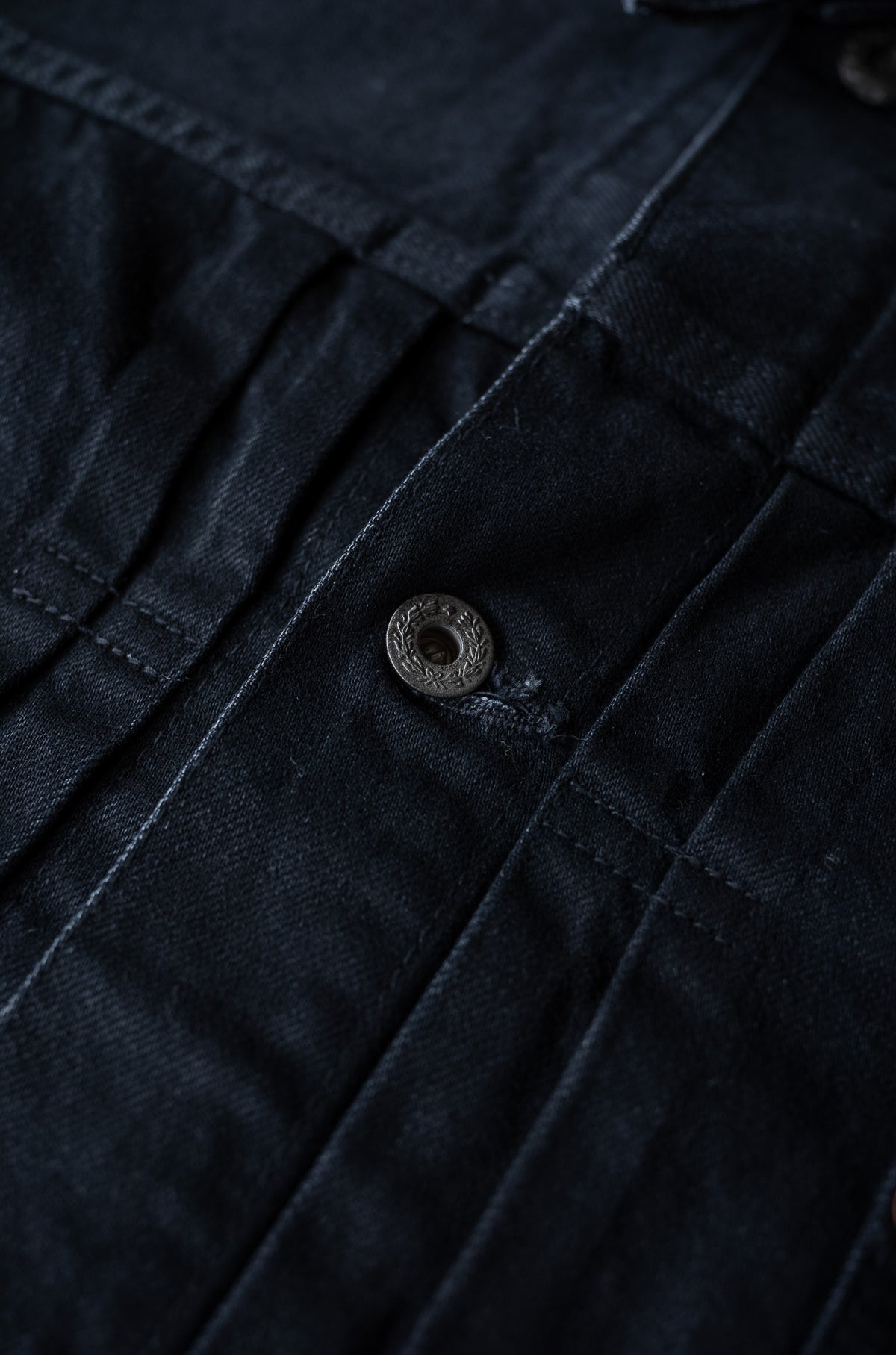 WWⅡ T-Back Jacket 〈WAXED BLACK〉