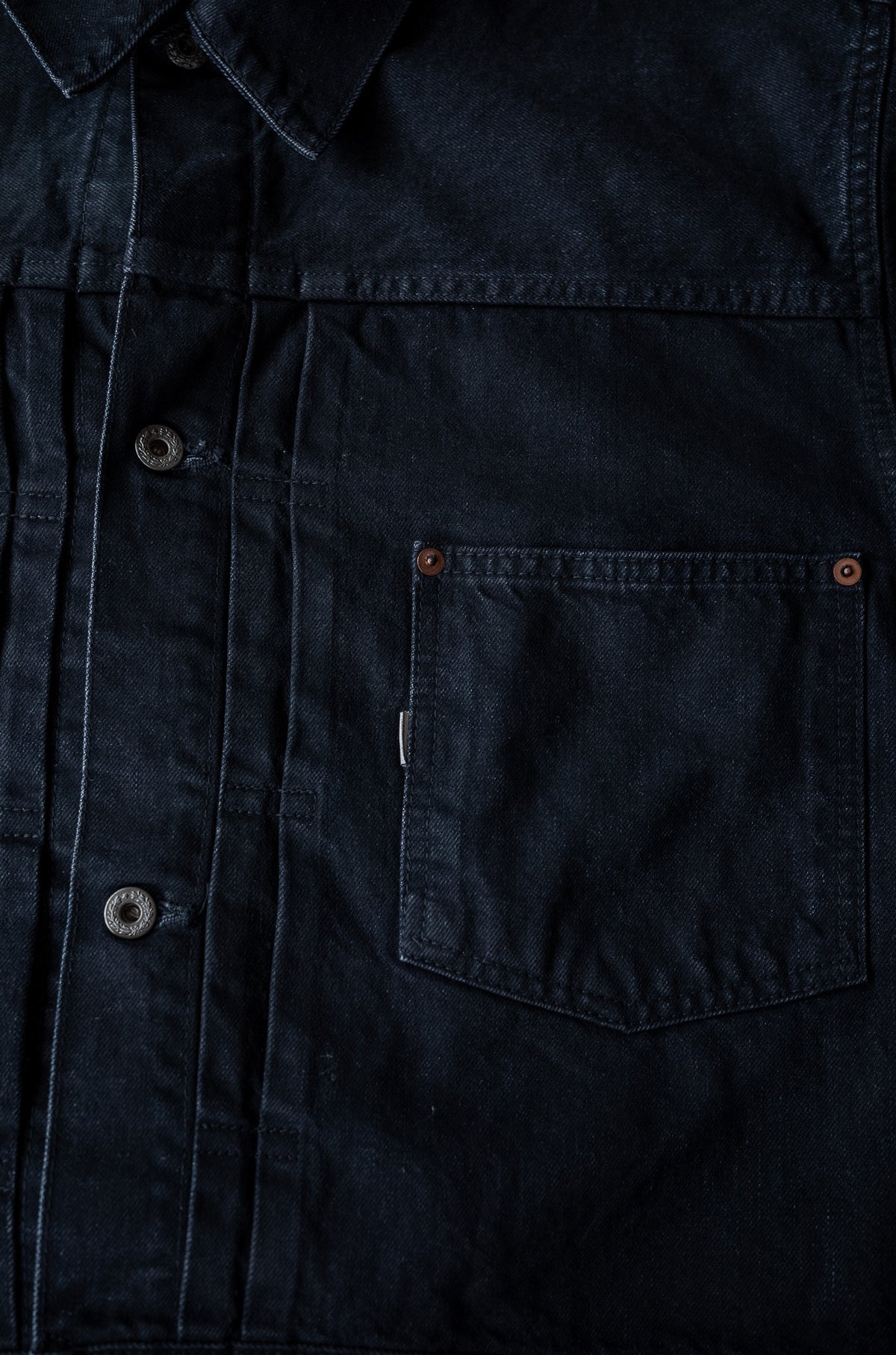 WWⅡ T-Back Jacket 〈WAXED BLACK〉