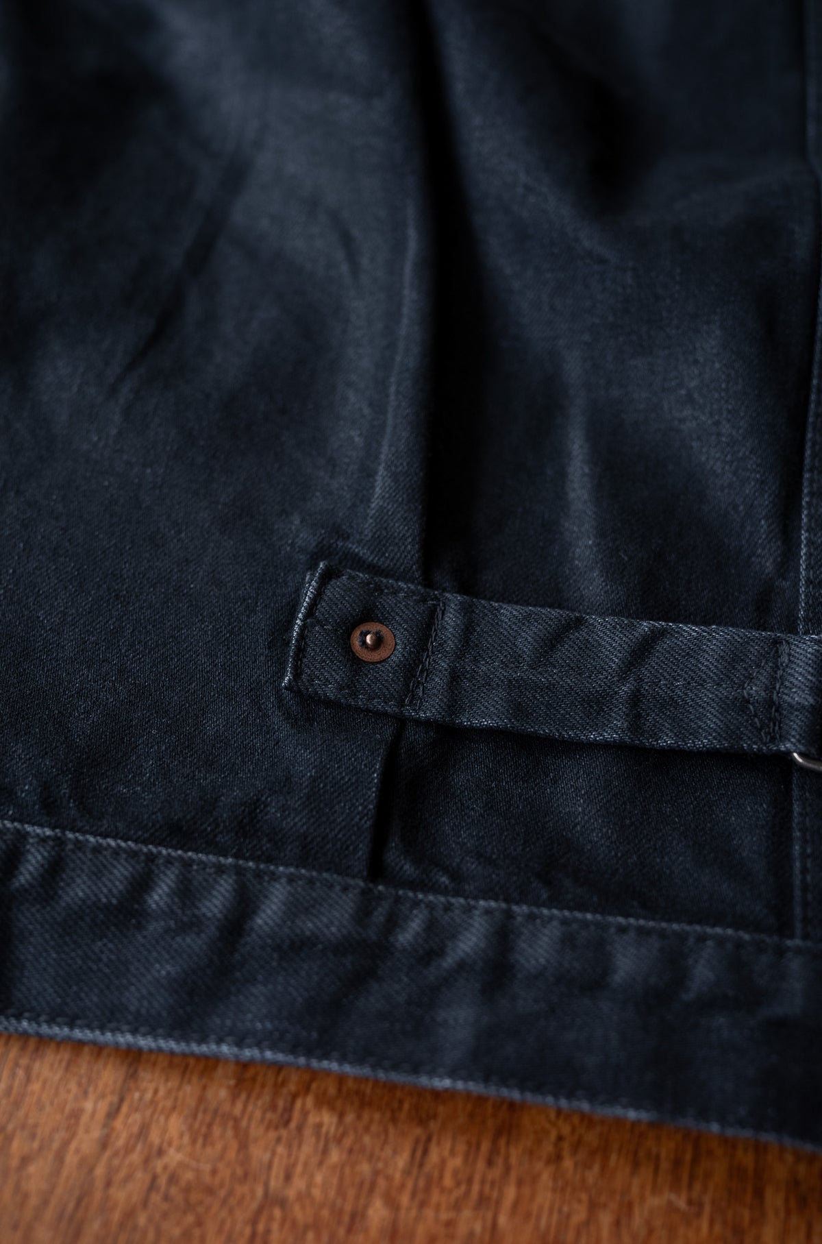 WWⅡ T-Back Jacket 〈WAXED BLACK〉