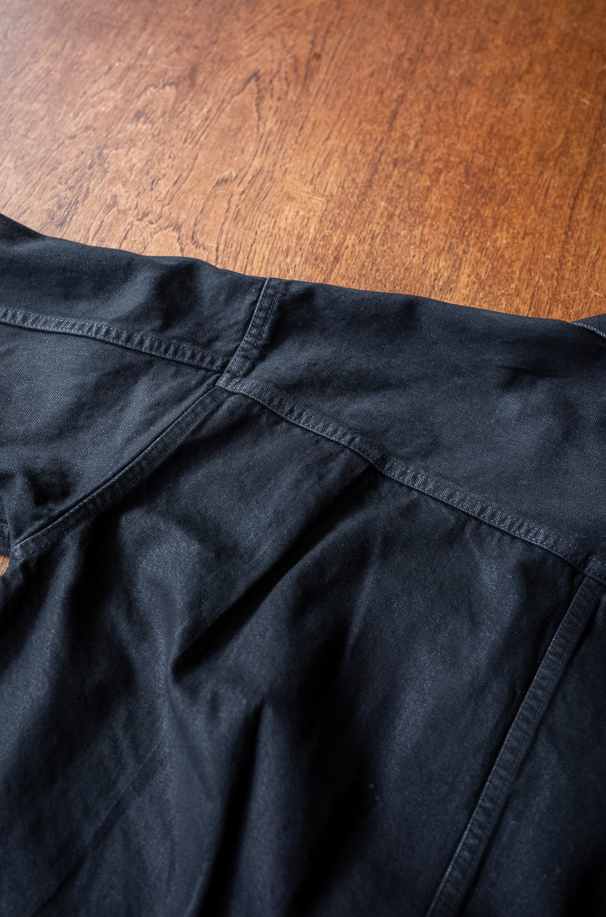 WWⅡ T-Back Jacket 〈WAXED BLACK〉