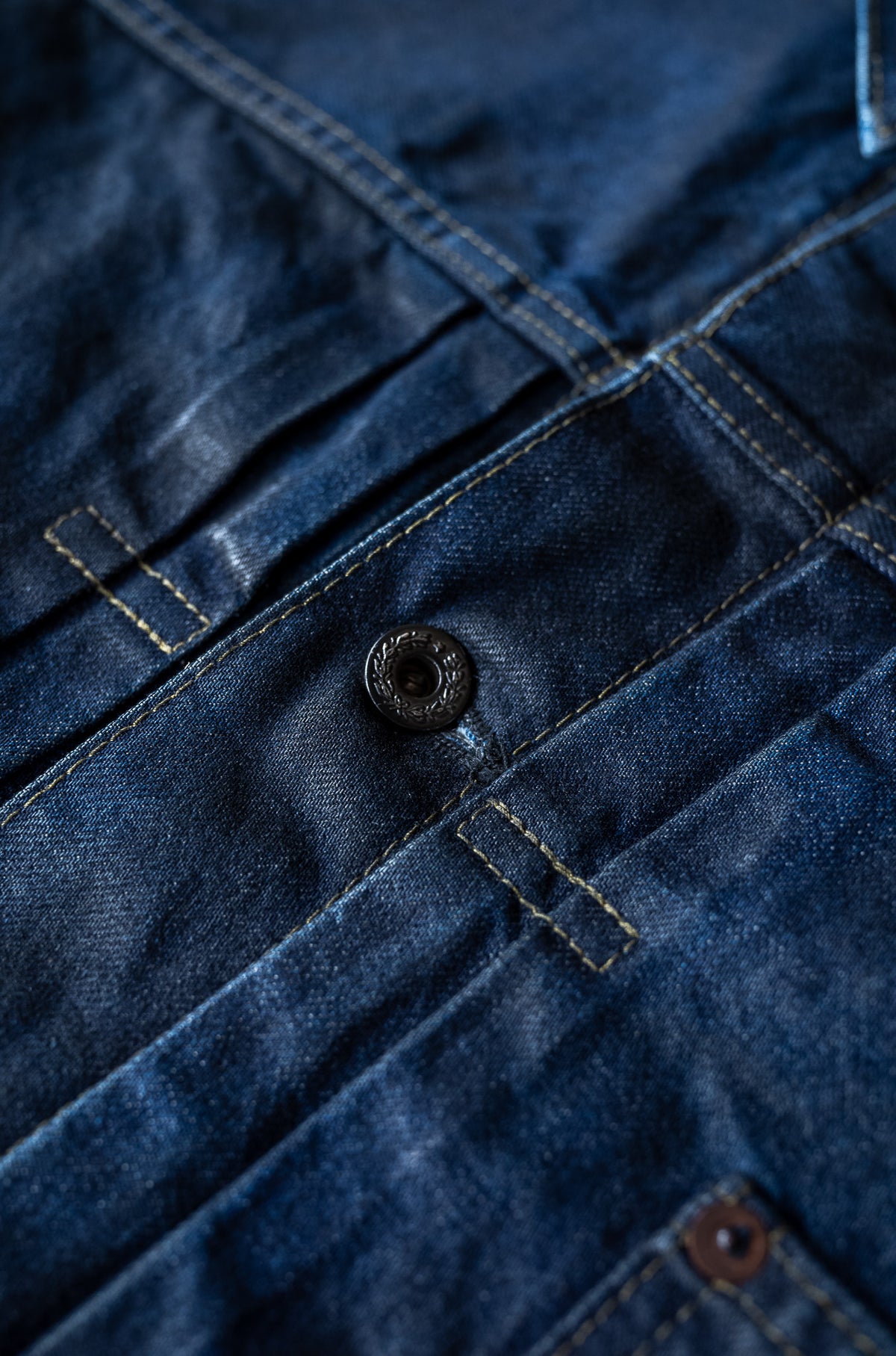 WWⅡ T-Back Jacket 〈WAXED INDIGO〉