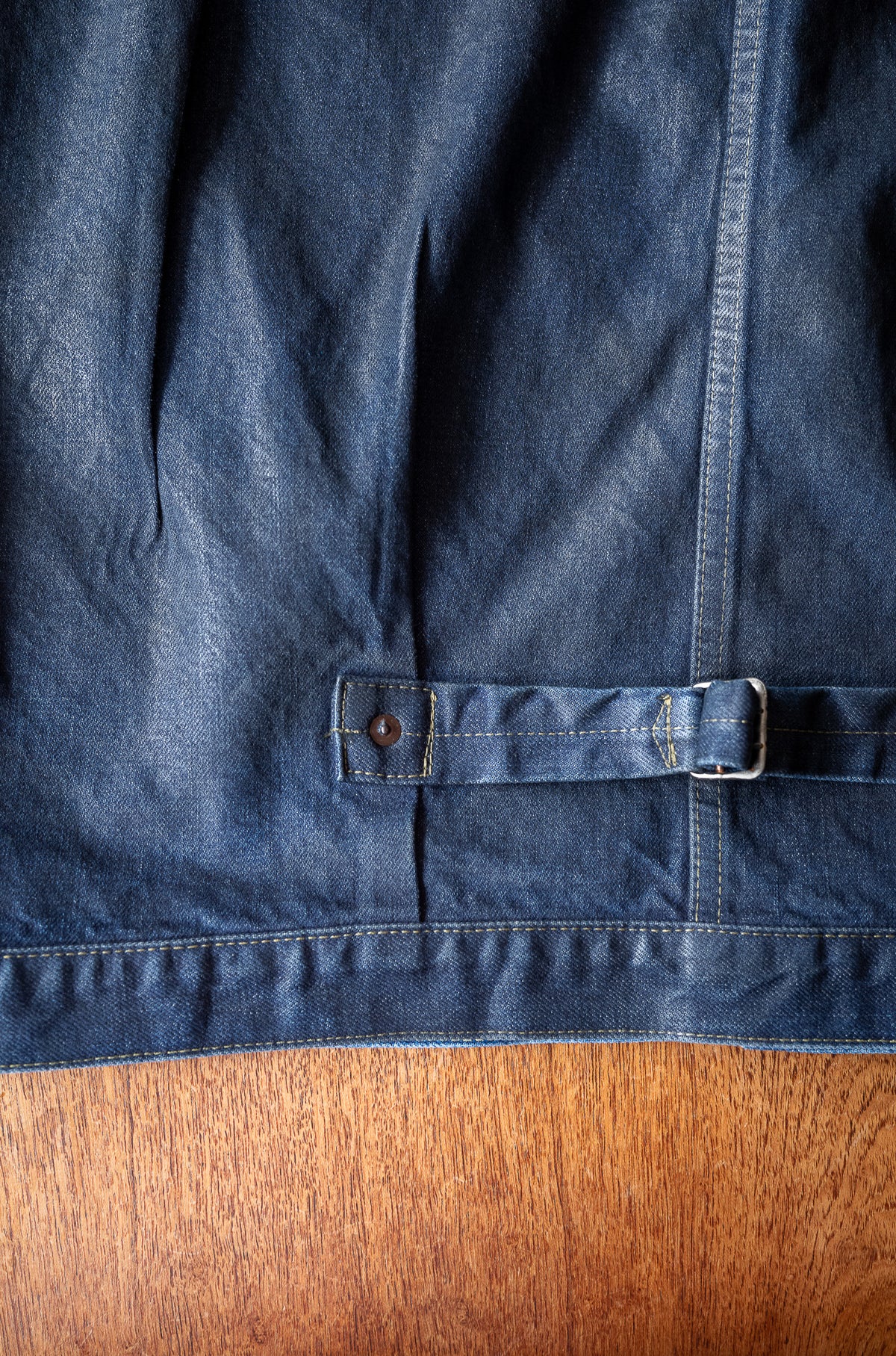 WWⅡ T-Back Jacket 〈WAXED INDIGO〉