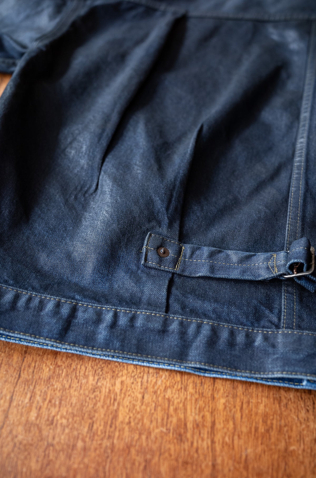 WWⅡ T-Back Jacket 〈WAXED INDIGO〉