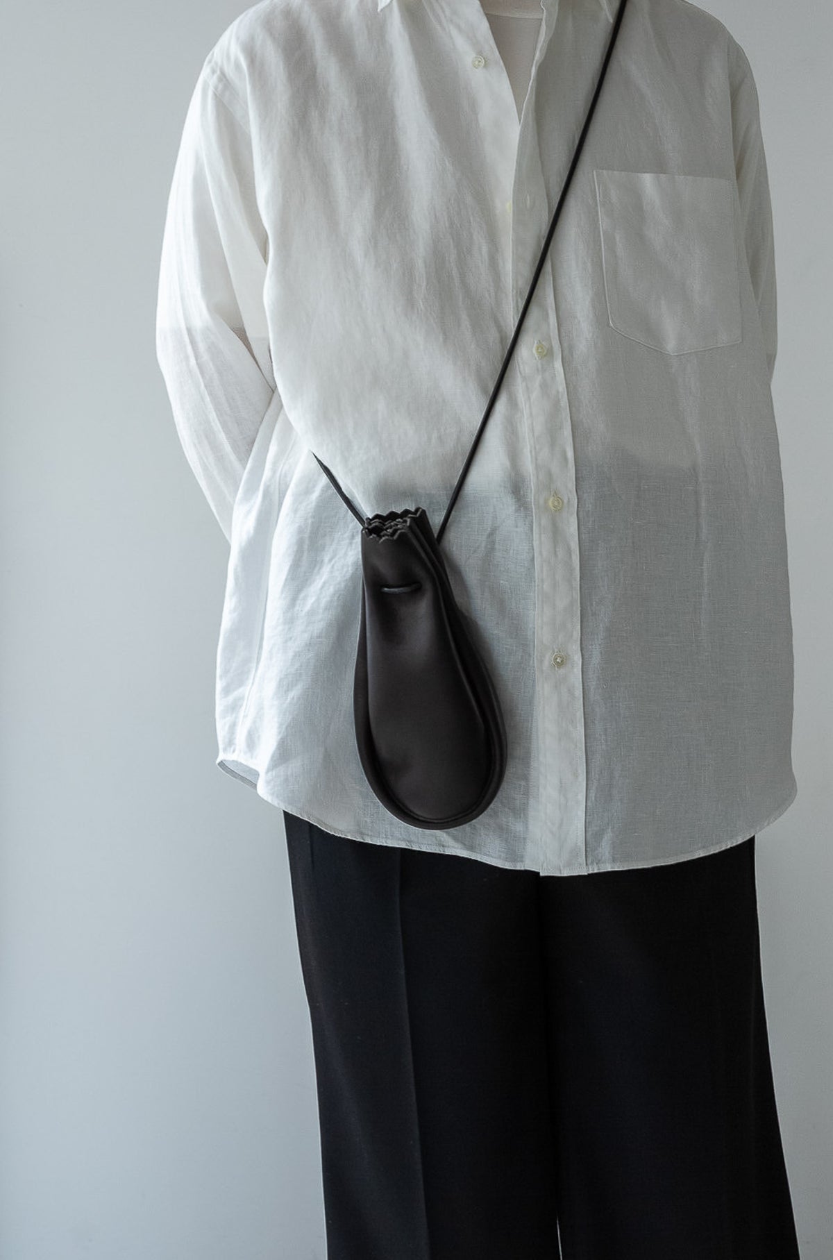 Kinchaku Bag 〈BLACK〉