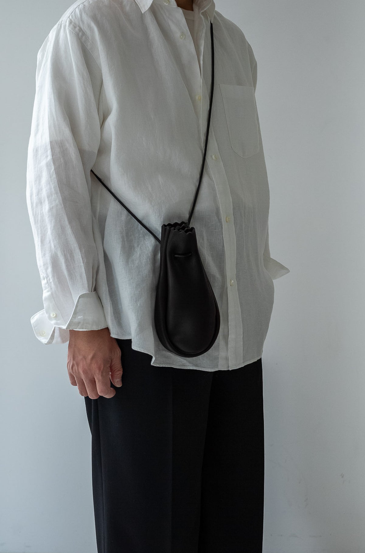 Kinchaku Bag 〈BLACK〉