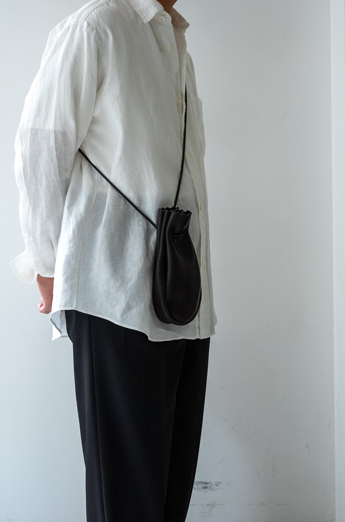 Kinchaku Bag 〈BLACK〉