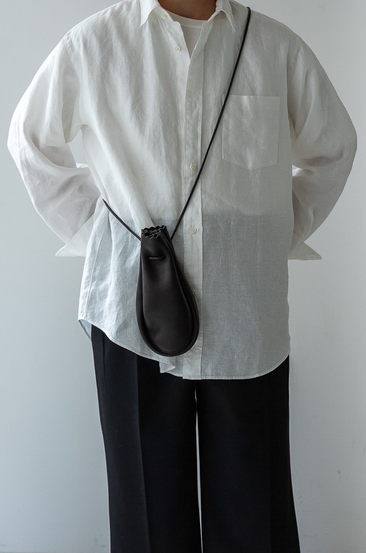 Kinchaku Bag 〈BLACK〉