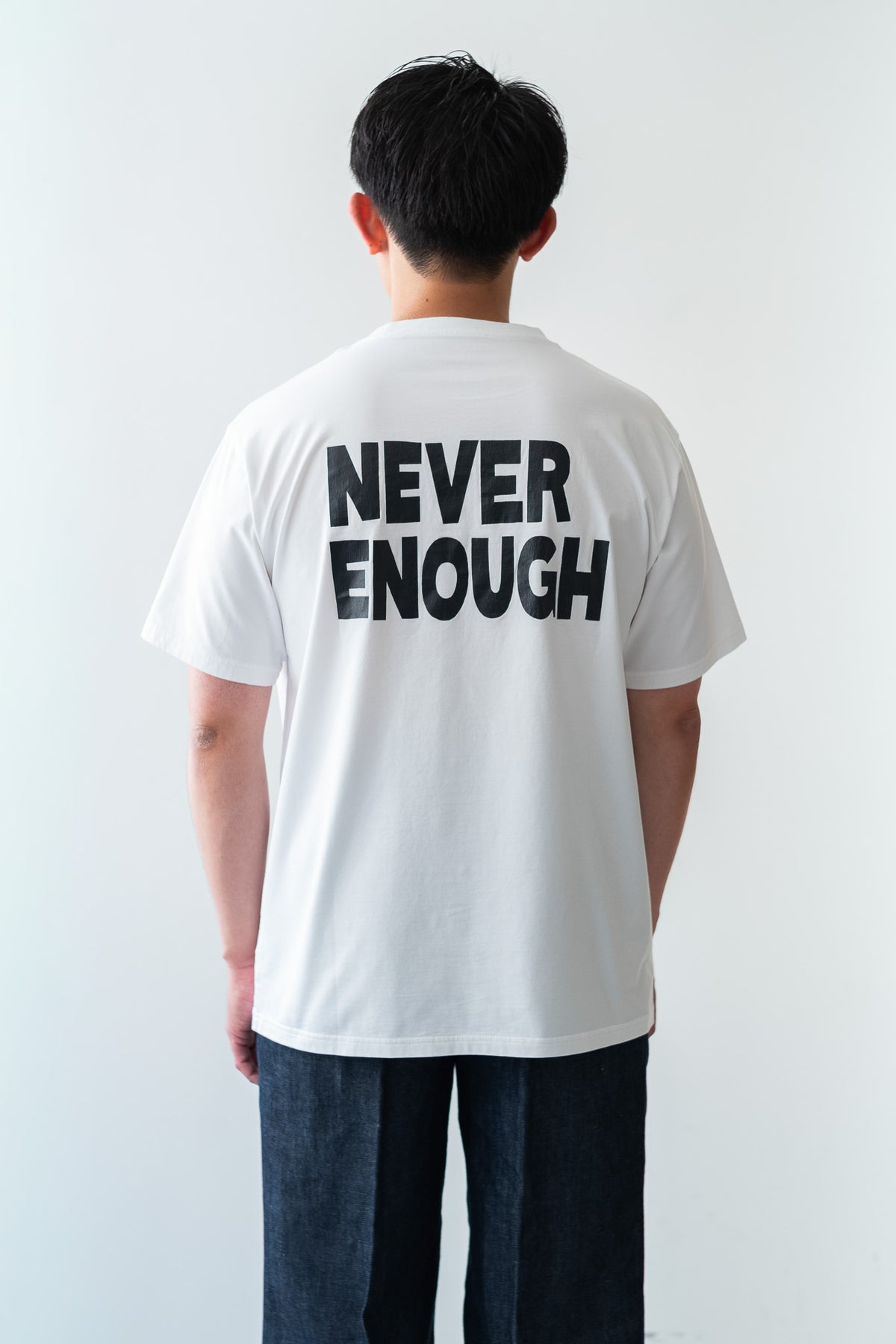 WORLD IS YOURS Tee - Block Letter 〈WHITE〉
