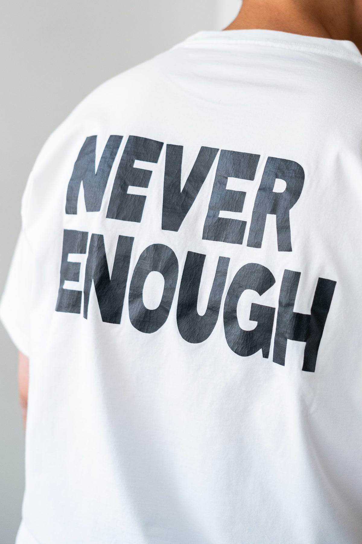 WORLD IS YOURS Tee - Block Letter 〈WHITE〉
