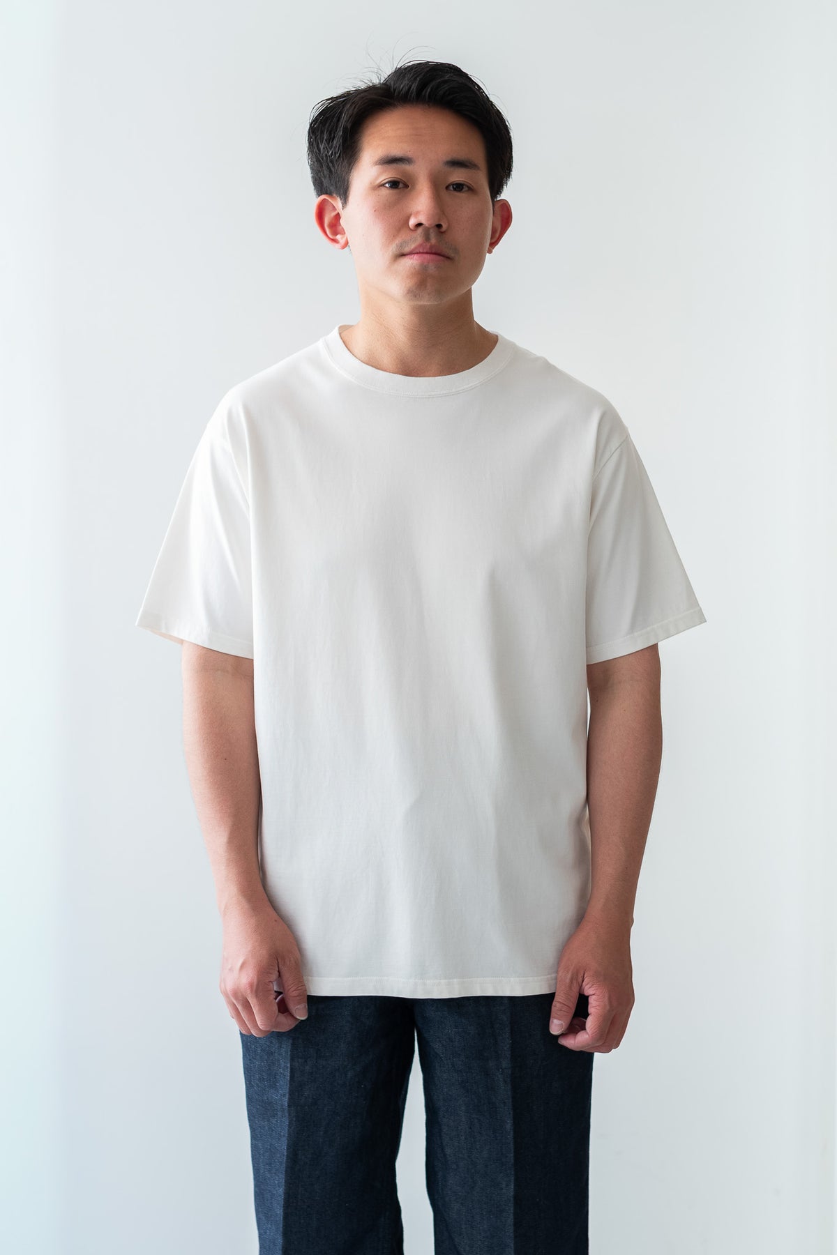 Essential Heavy S/S Tee 〈WHITE〉