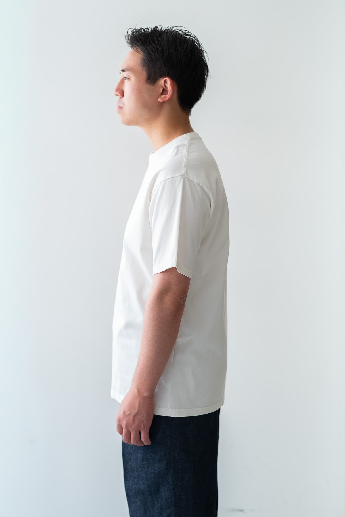 Essential Heavy S/S Tee 〈WHITE〉